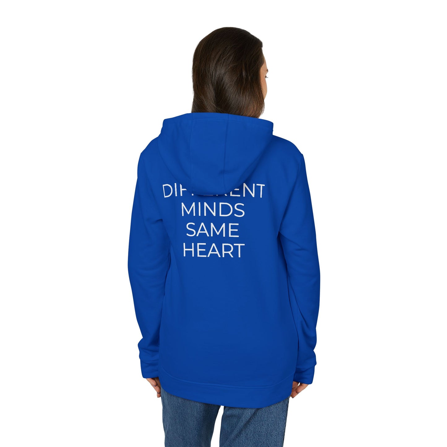 Adidas x Neurodivergent Synergy Unisex Fleece Hoodie - DIFFERENT MINDS SAME HEART