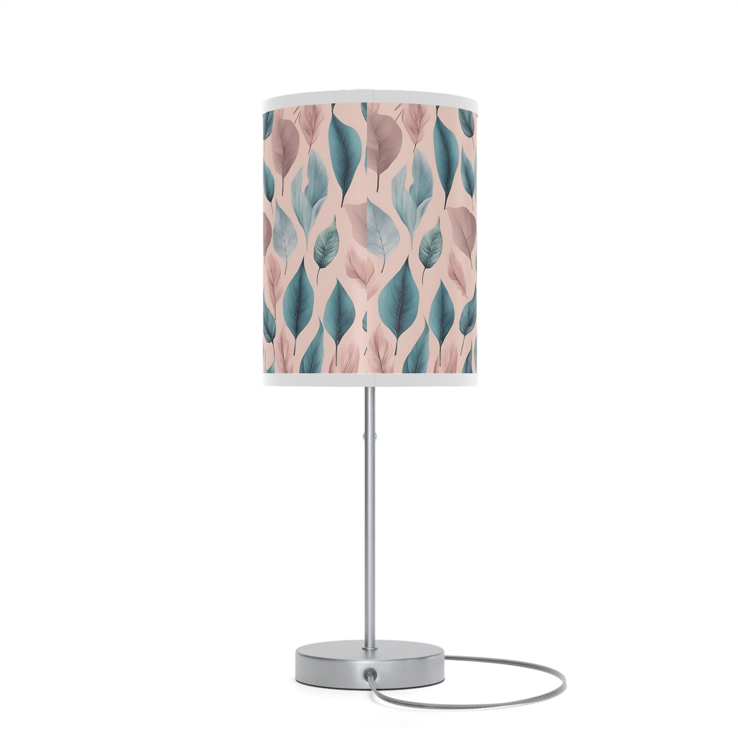 Verdant Blossom Brushstrokes Lamp on a Stand, US|CA plug