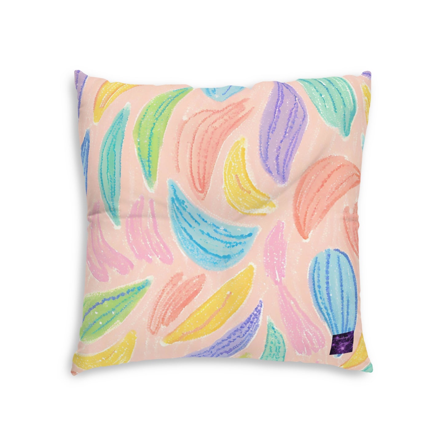 Pastels Tufted Floor Pillow