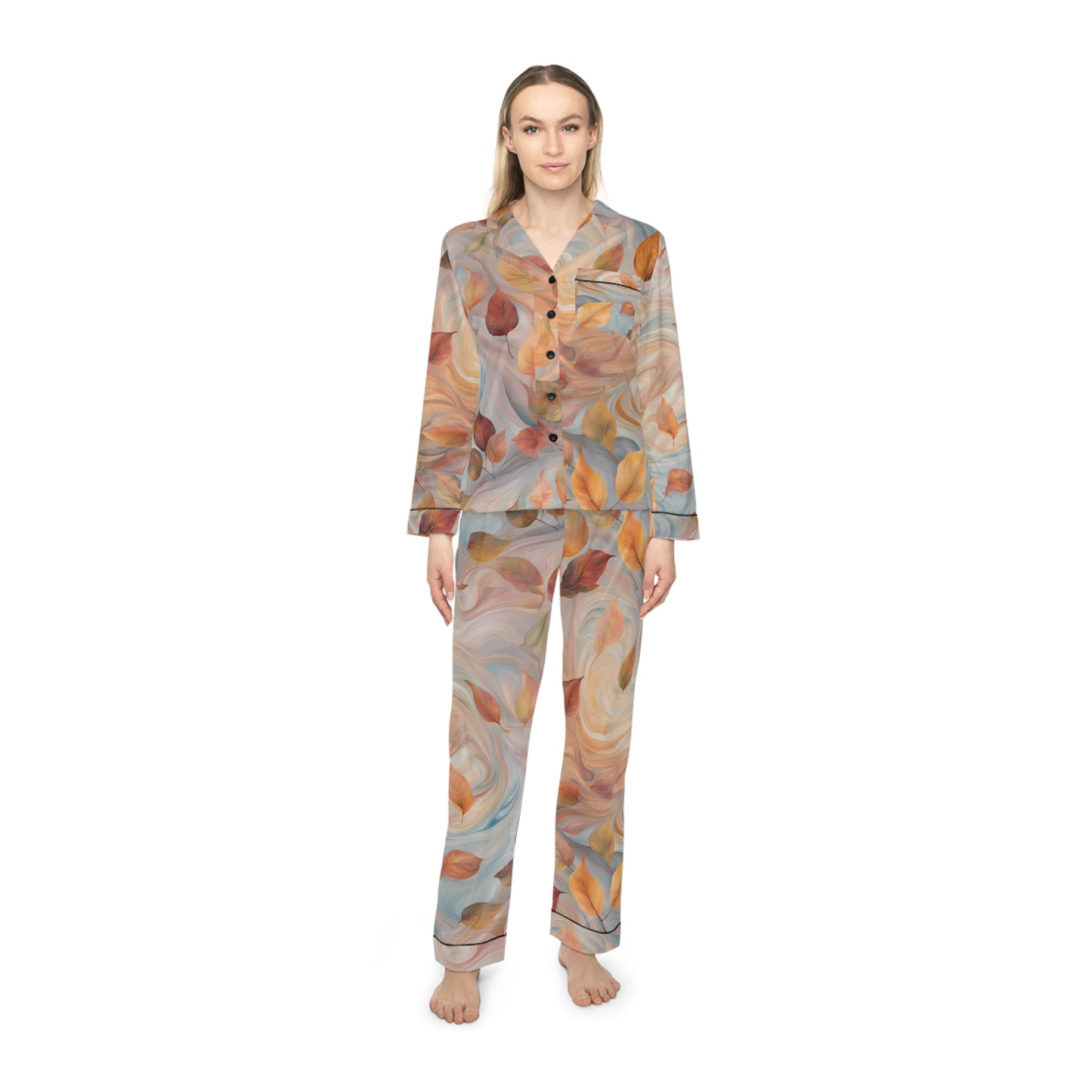 Autumn x Anum Women's Satin Pajamas  A x A