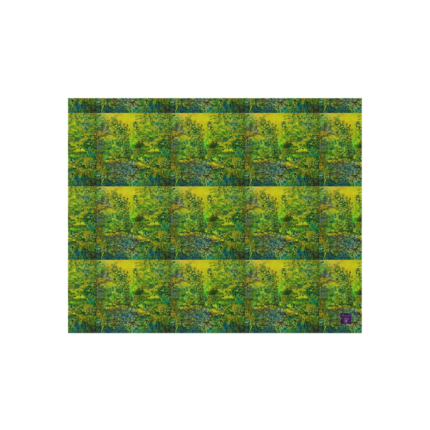 'Greens' by Julie Fejer Outdoor Rug