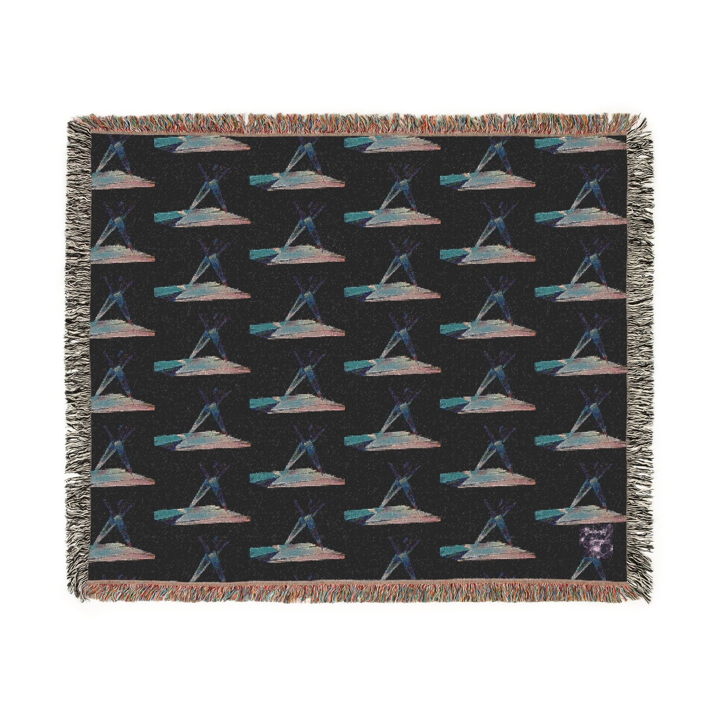 'Dance Amongst The Shadows' by Sarah Pooley  100% Cotton Cozy Blanket