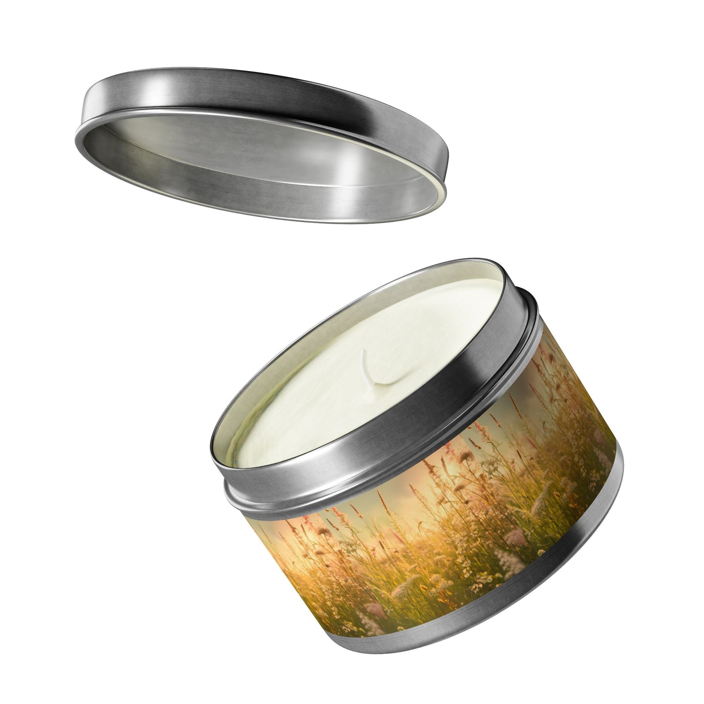 Meadow Tin Candles