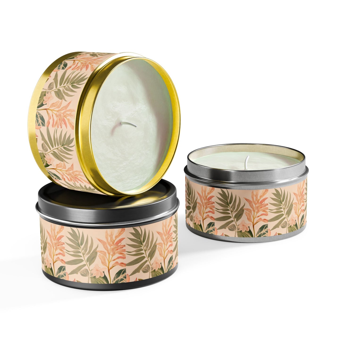 Nature's Aura Tin Candles