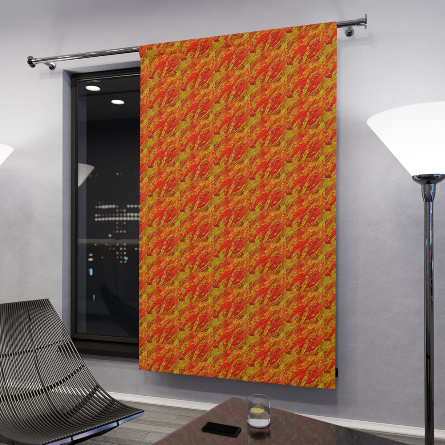 Autumn x Anum Window Curtains (1 Piece) Art A4