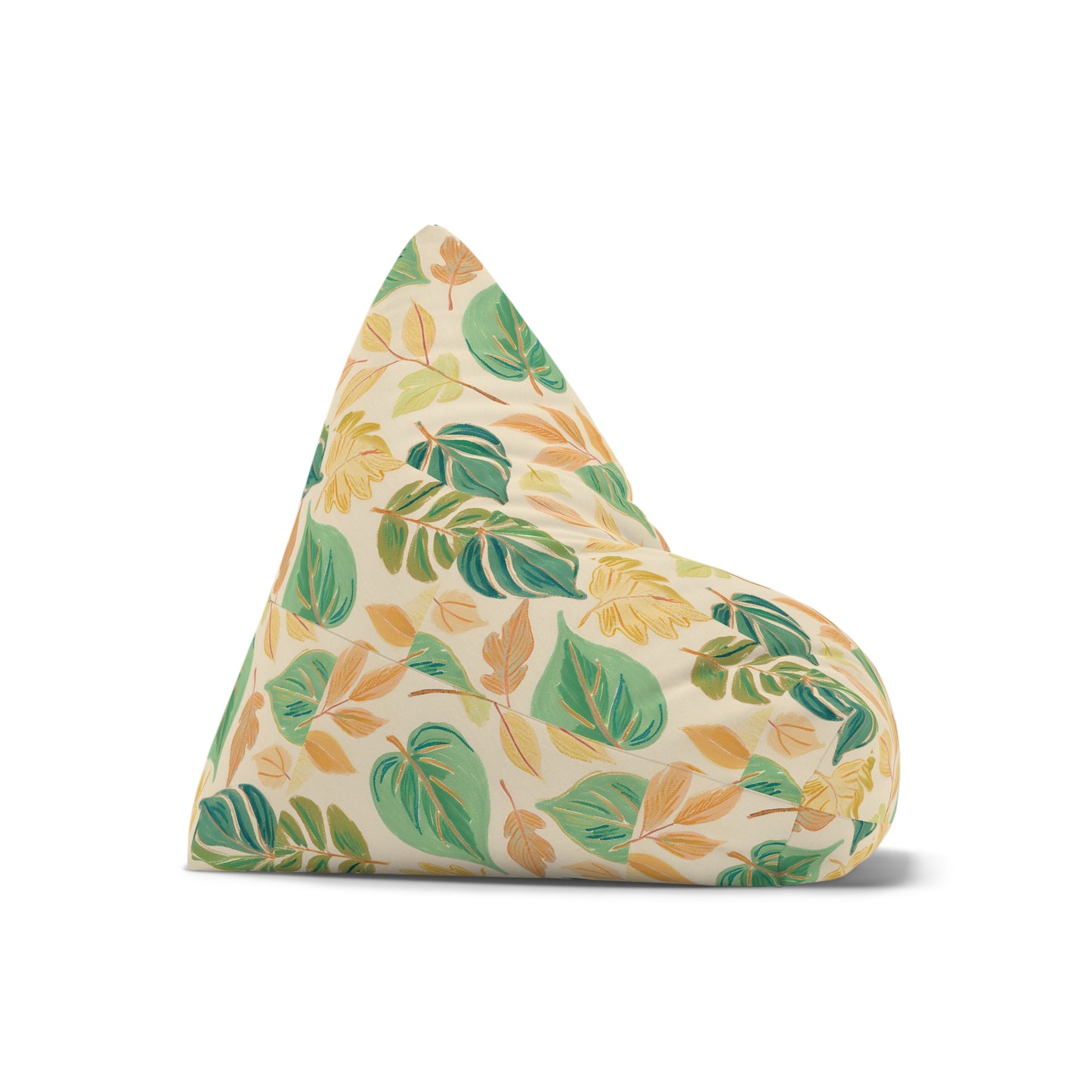 Calm Leaves Bean Bag Chair Cover