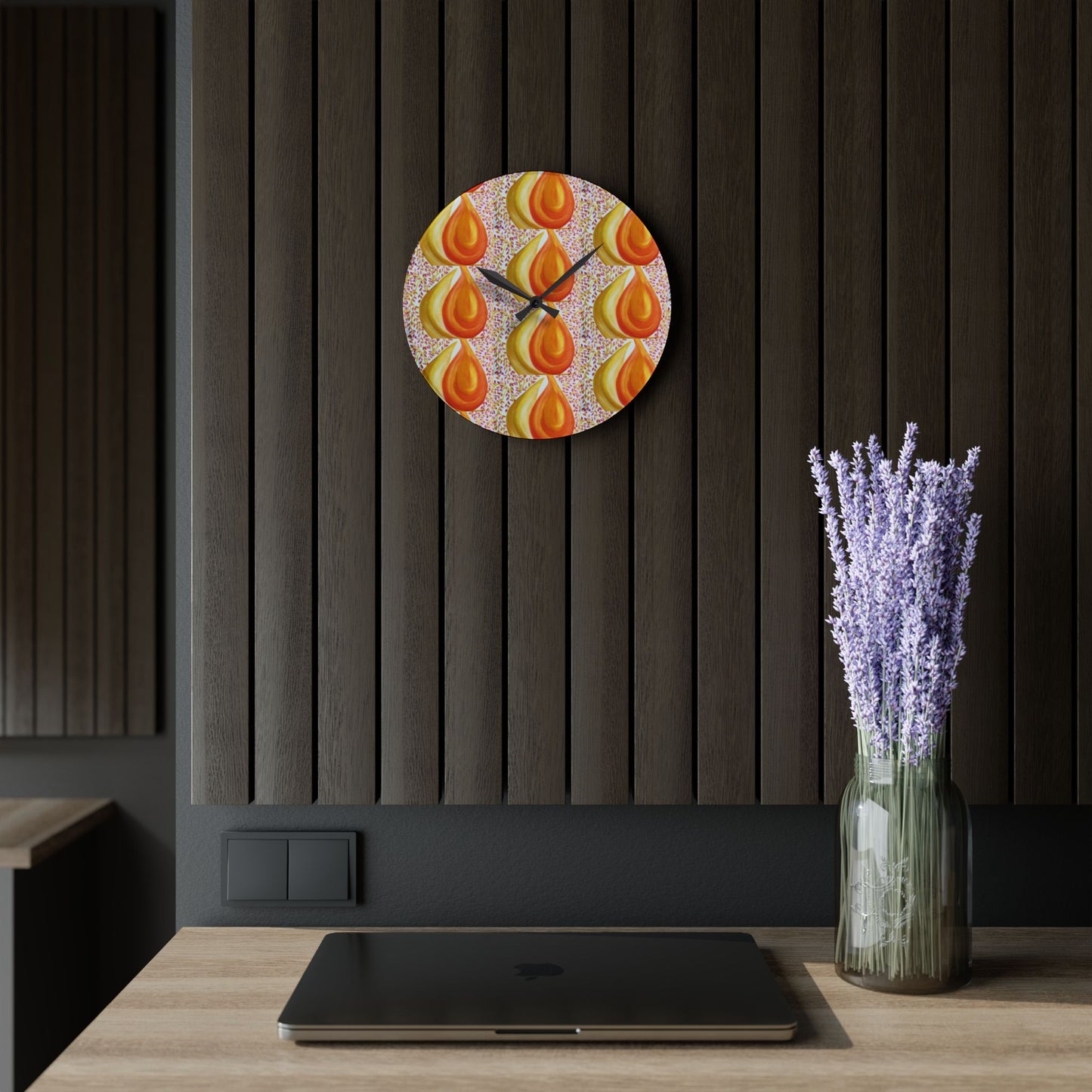 Autumn x Anum Acrylic Wall Clock