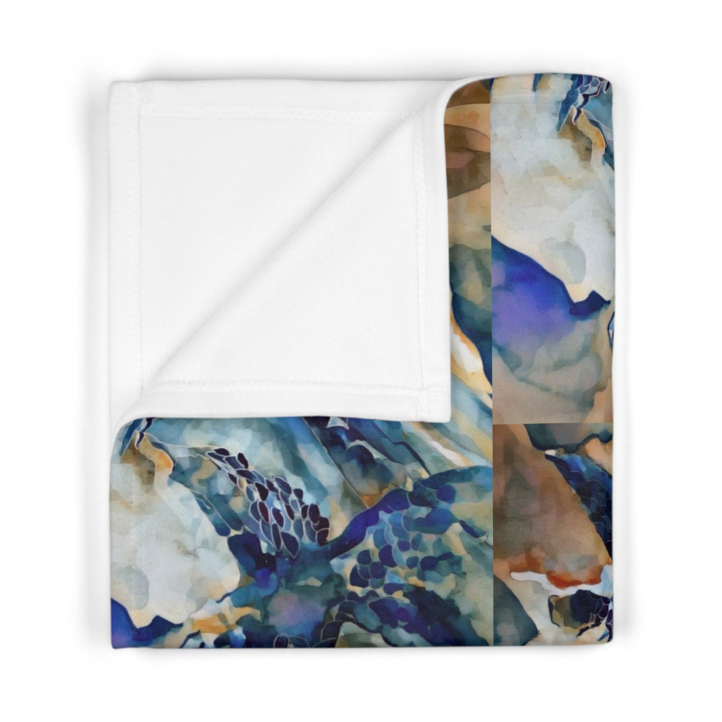 Liminal Light 1 by Helena Barbagelata Soft Fleece Baby Blanket