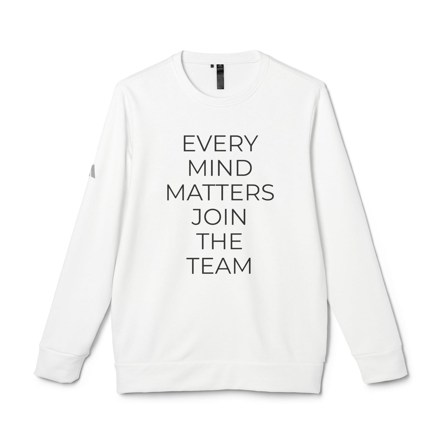 Adidas x Neurodivergent Synergy Unisex Crewneck Sweatshirt - EVERY MIND MATTERS JOIN THE TEAM