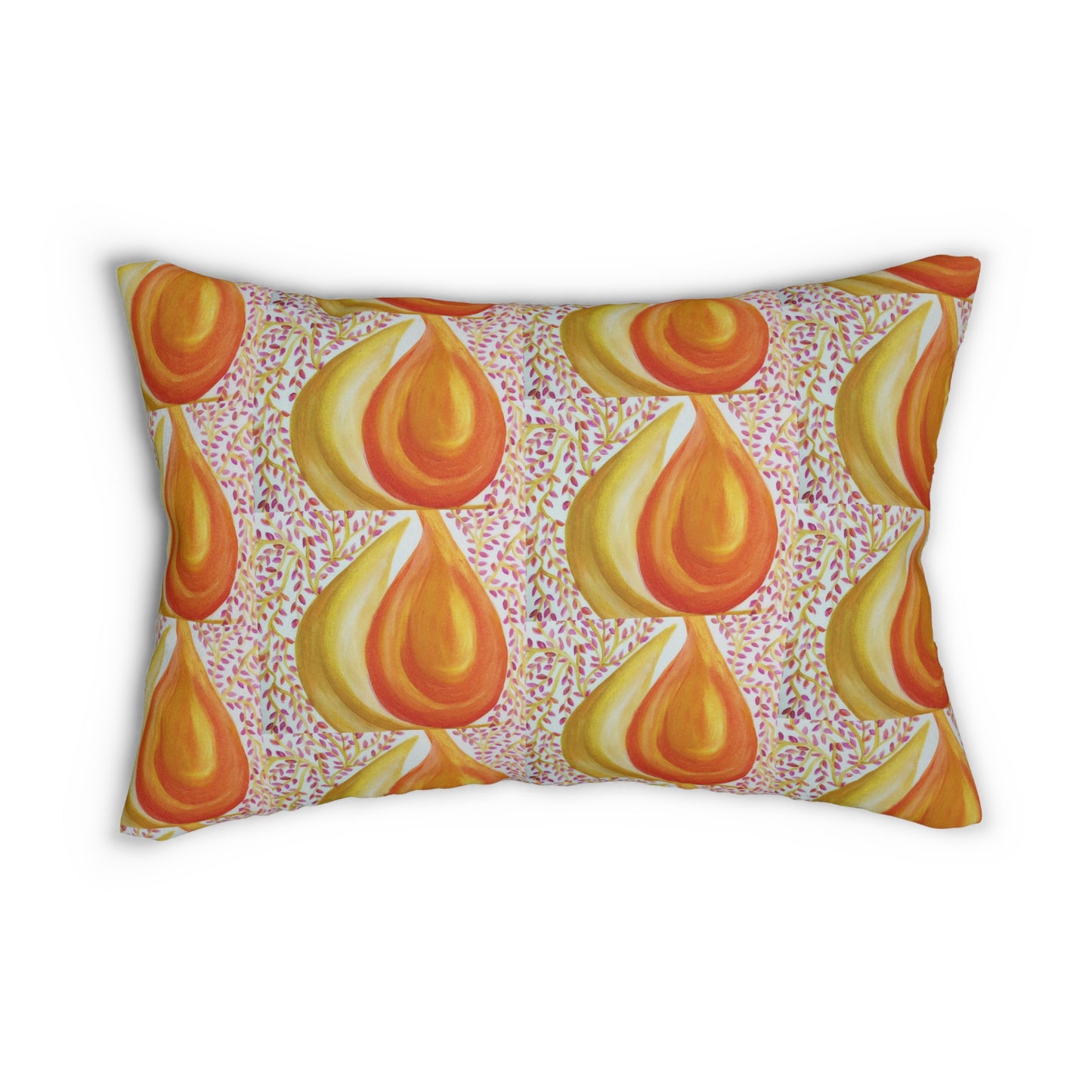 Autumn x Anum Spun Polyester Lumbar Pillow Art A3