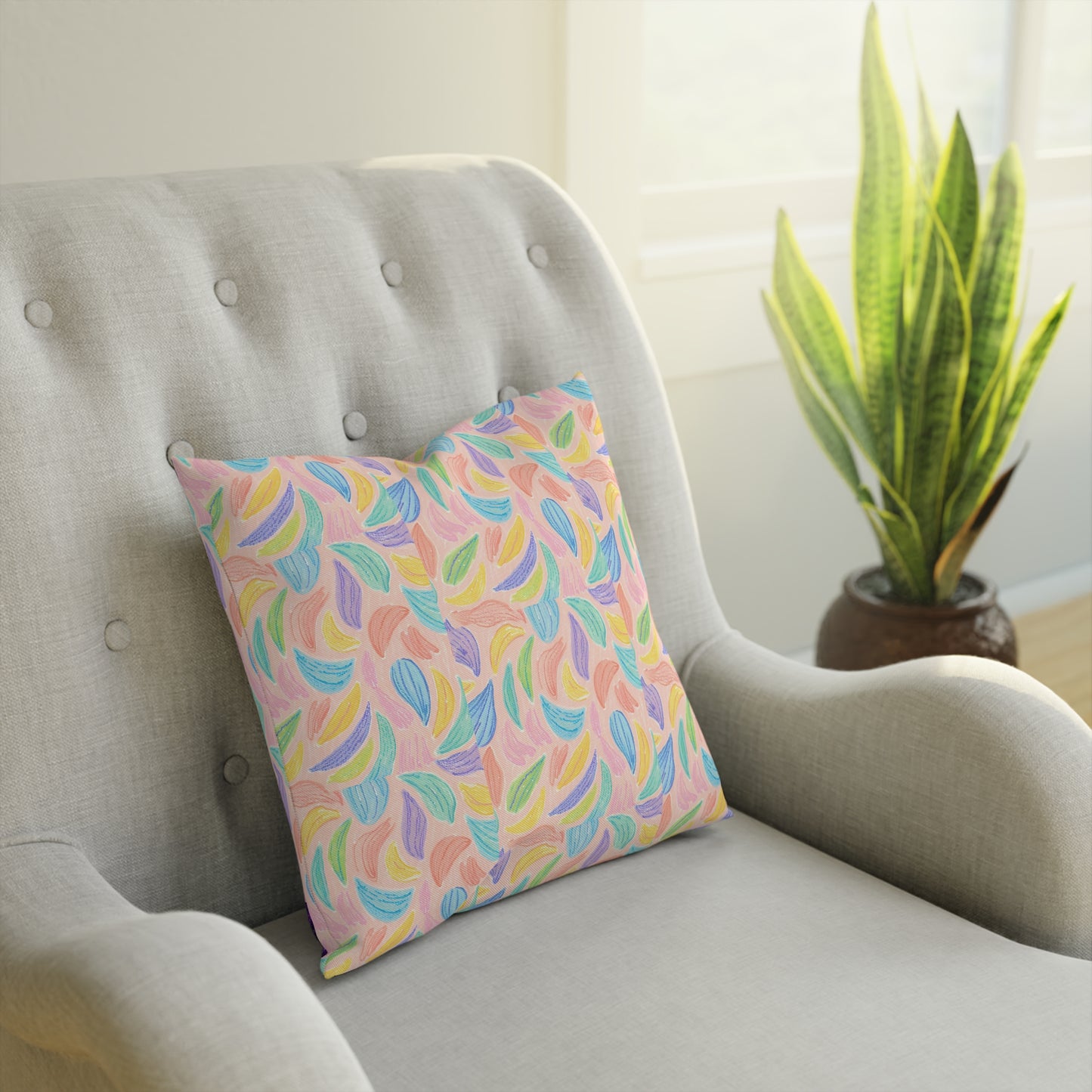 Pastels Eco-Friendly Pillow