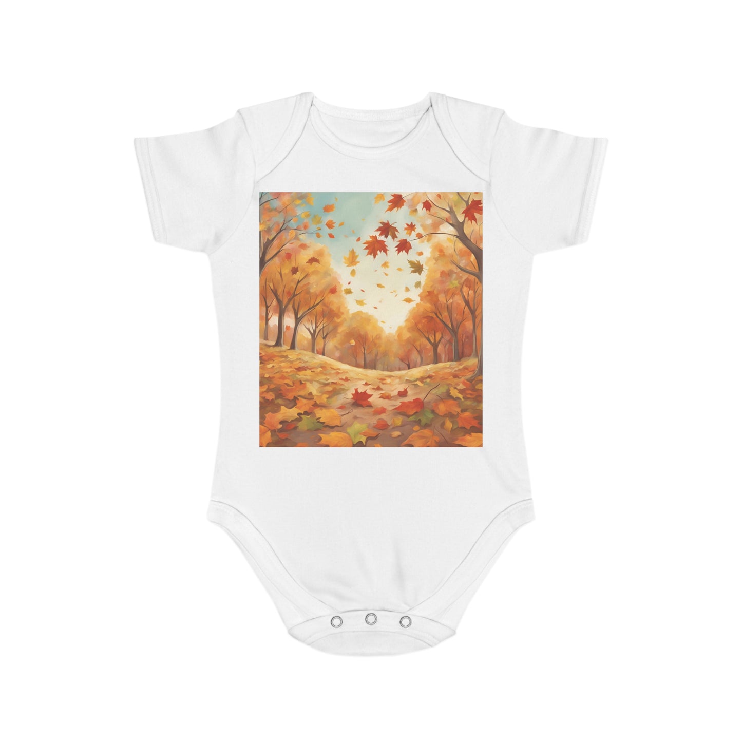 Autumn x Anum Short Sleeve Baby Bodysuit