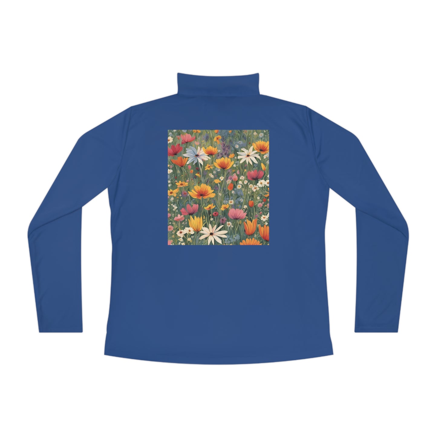 Wildflower Neuroaesthetic Ladies Quarter-Zip Pullover