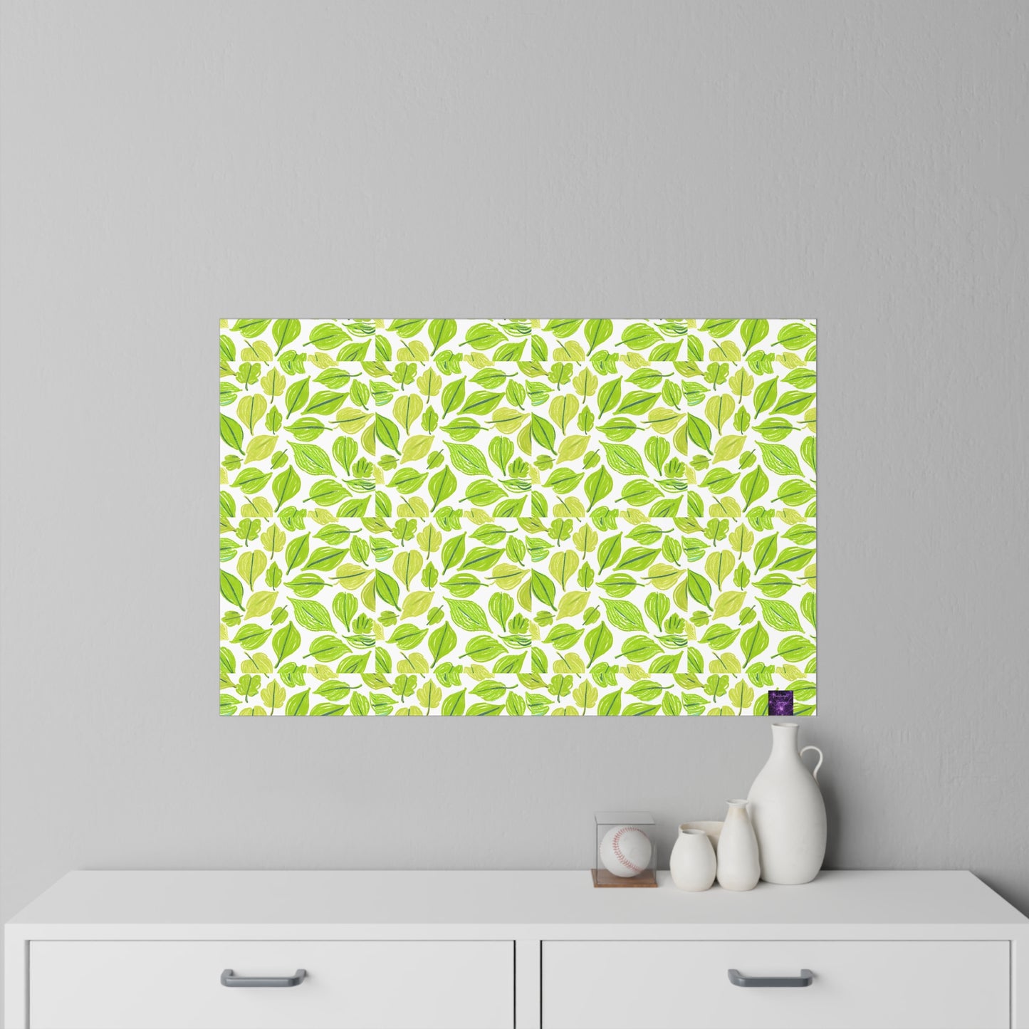 Green Leaves Wall Decals