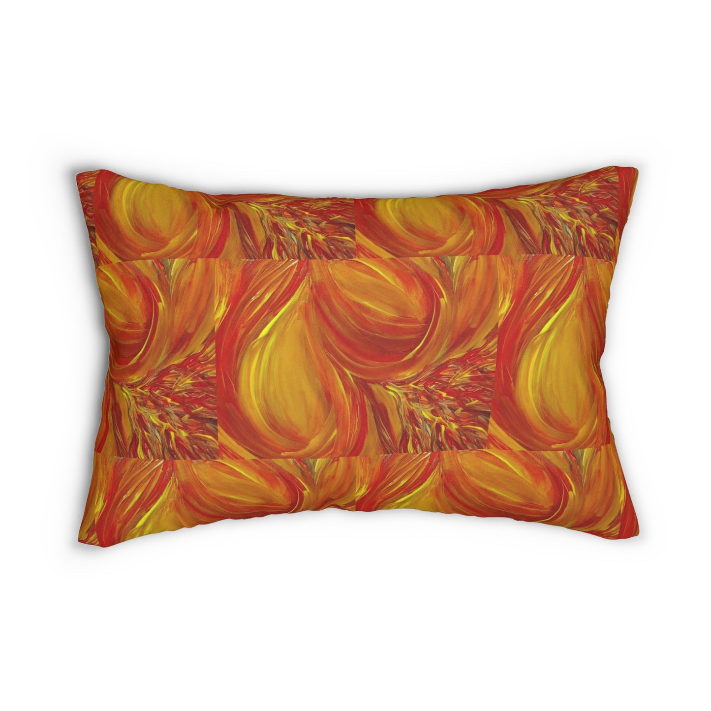 Autumn x Anum Spun Polyester Lumbar Pillow Art A3