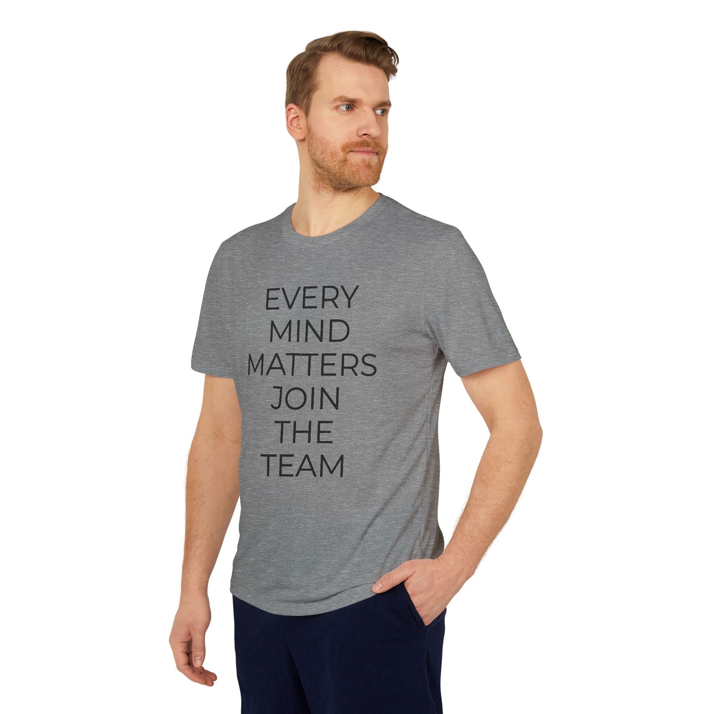 Adidas x Neurodivergent Synergy  Unisex Sport T-Shirt EVERY MIND MATTERS JOIN THE TEAM