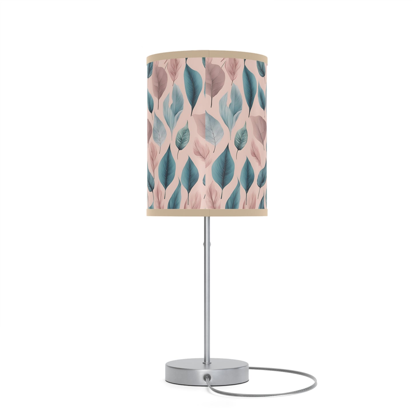 Verdant Blossom Brushstrokes Lamp on a Stand, US|CA plug