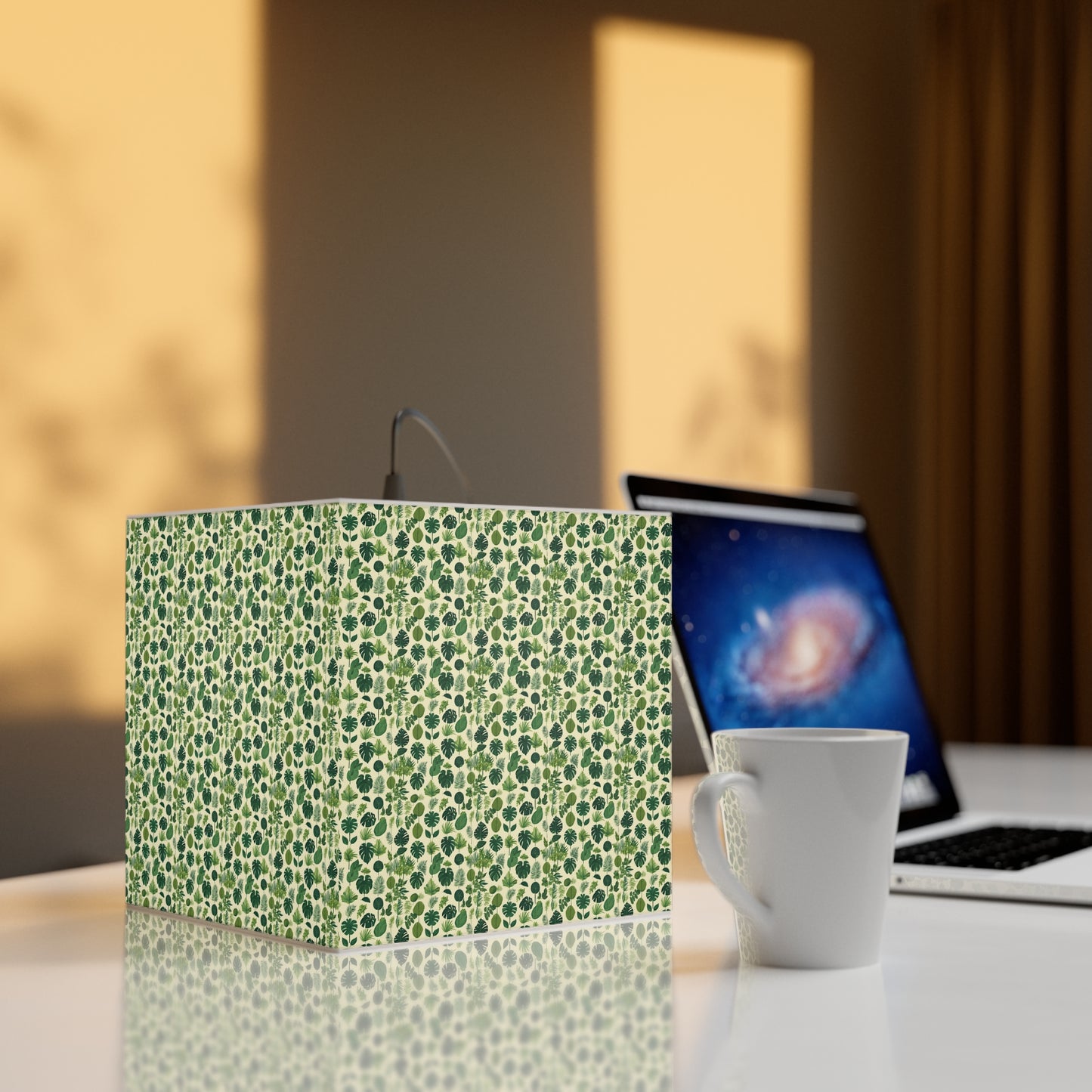 Botanical Bliss Light Cube Lamp