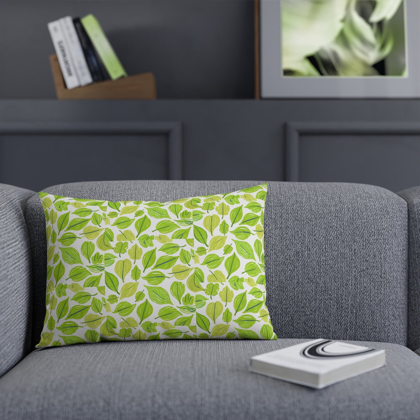 Green Leaves Eco-Friendly Pillow