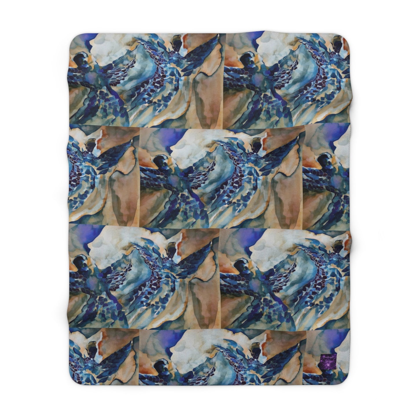 Liminal Light 1 by Helena Barbagelata Sherpa Fleece Blanket