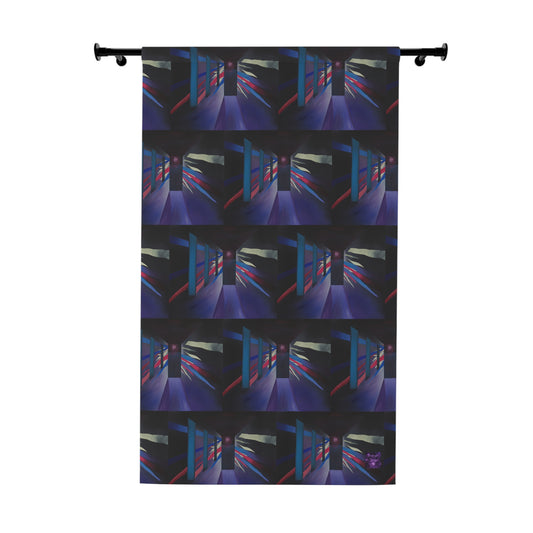 'The Corridor' by Sarah PooleyWindow Curtains (1 Piece)