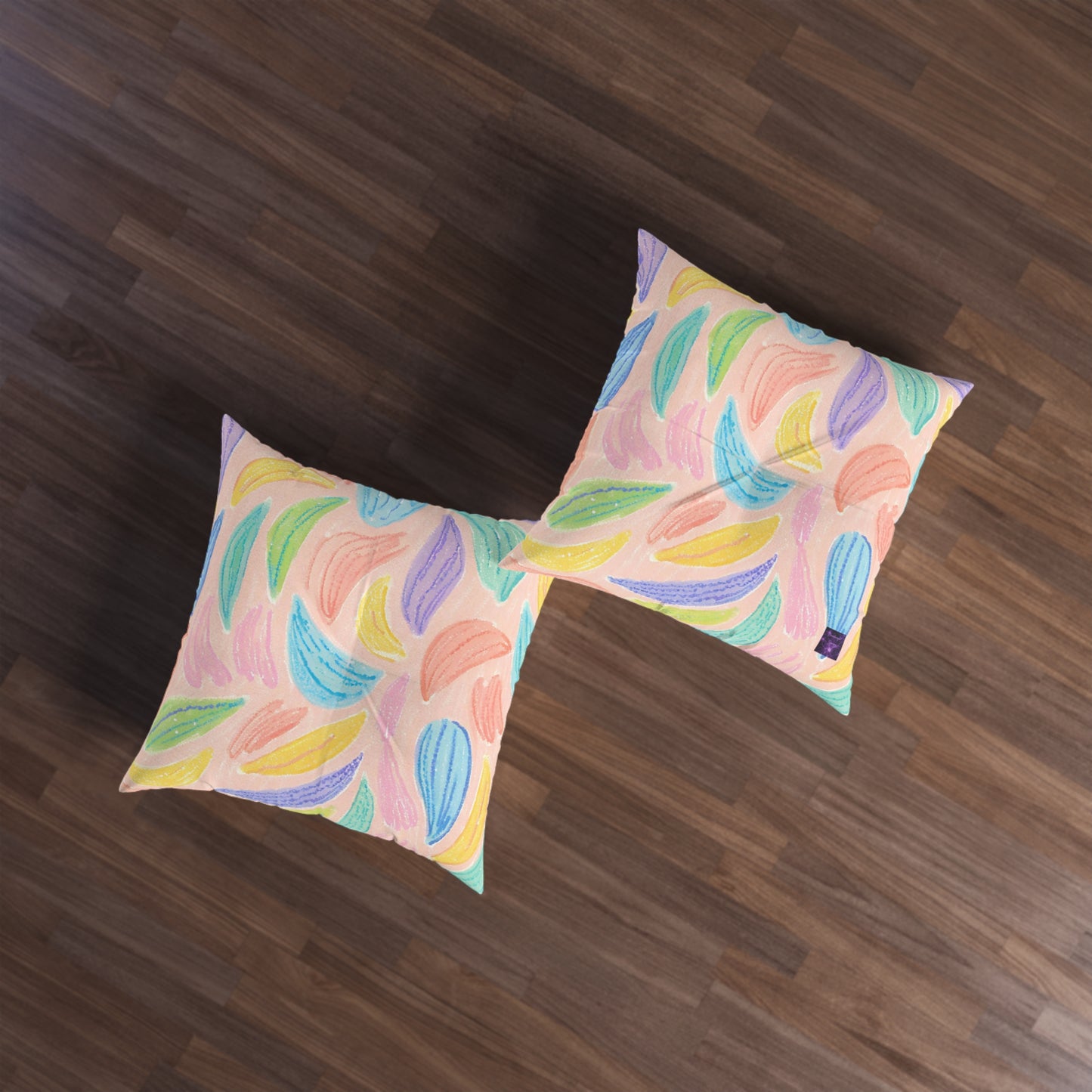 Pastels Tufted Floor Pillow