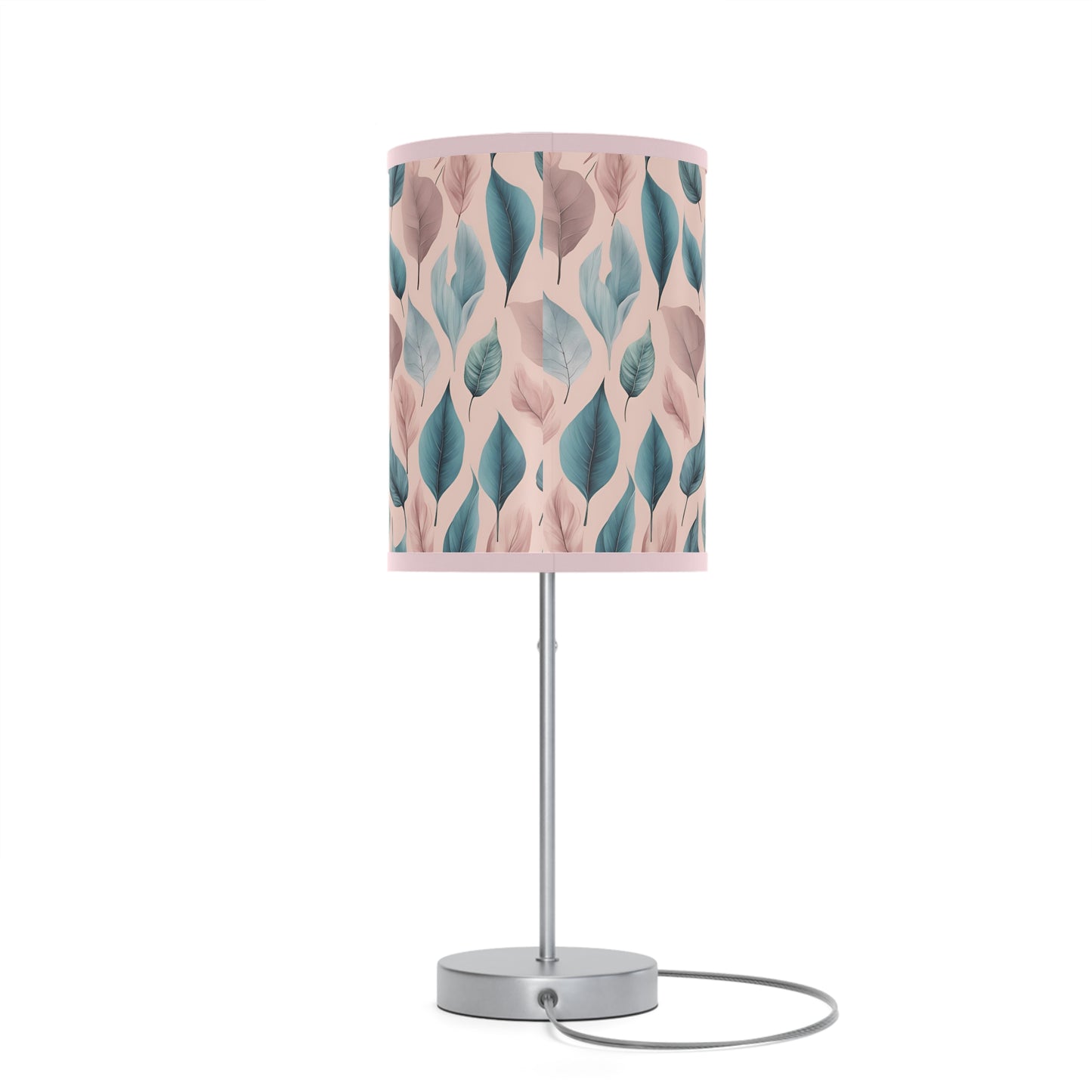 Verdant Blossom Brushstrokes Lamp on a Stand, US|CA plug