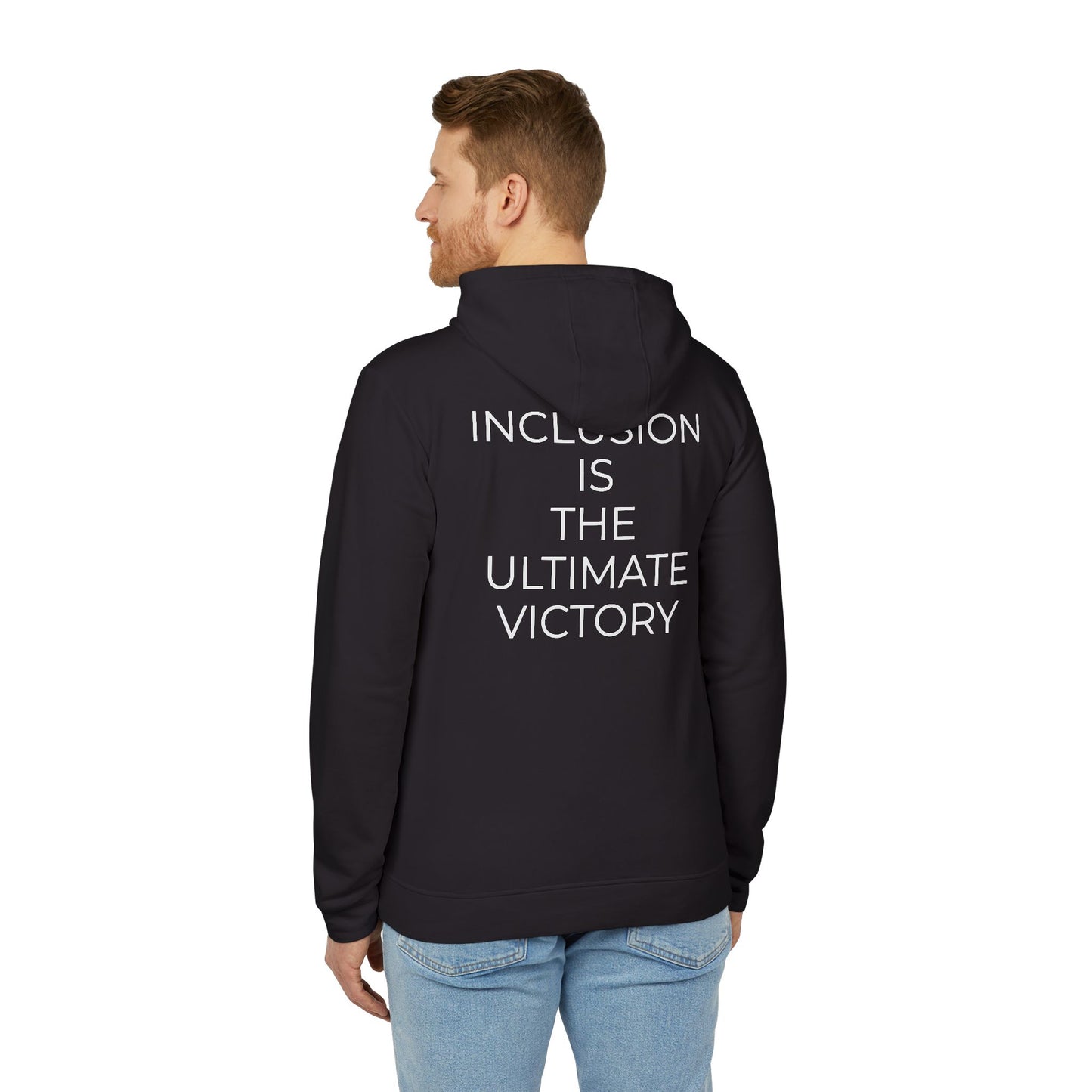 Adidas x Neurodivergent Synergy Unisex Fleece Hoodie - Inclusion is the Ultimate Victory