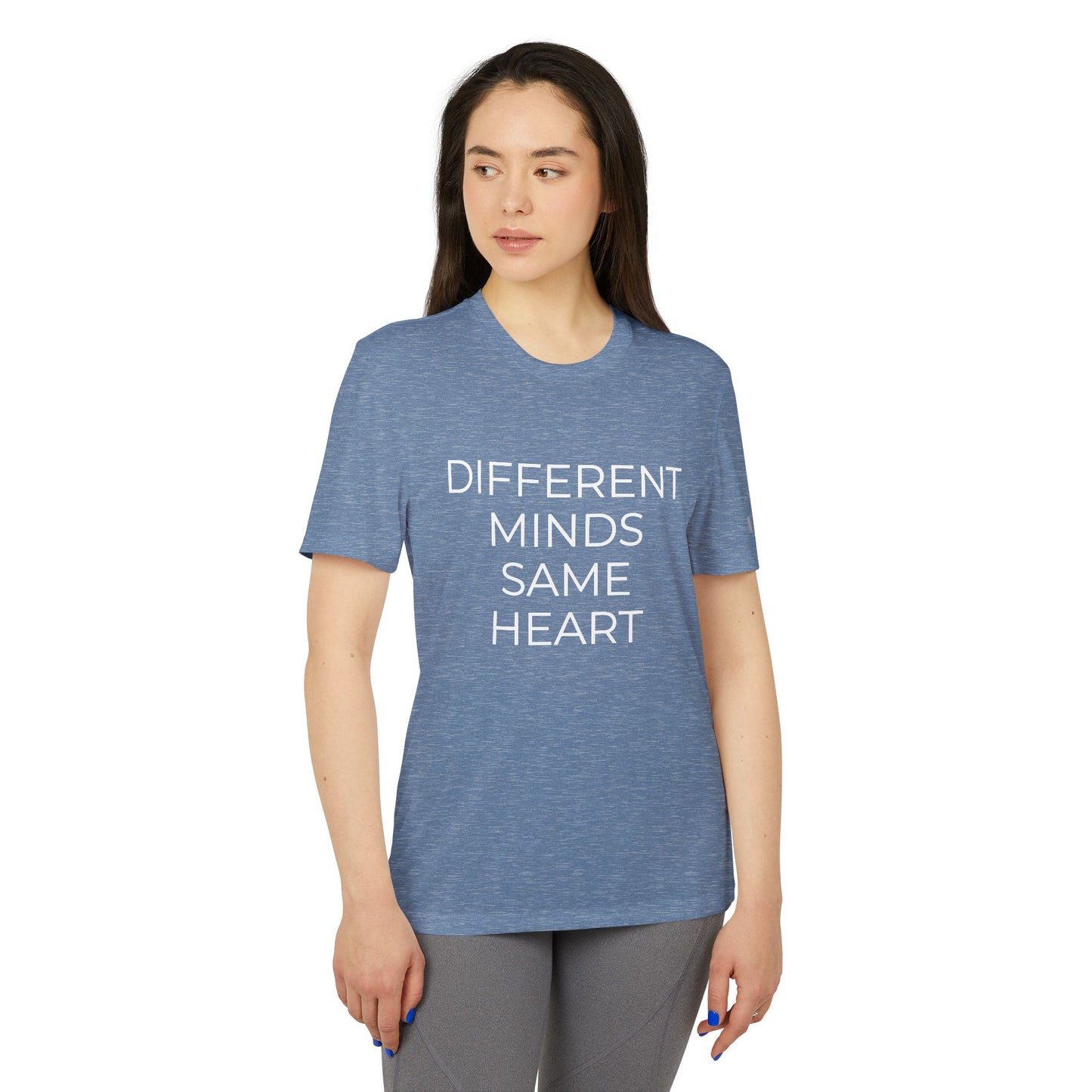 Adidas x Neurodivergent Synergy Unisex Sport T-Shirt DIFFERENT MINDS SAME HEART