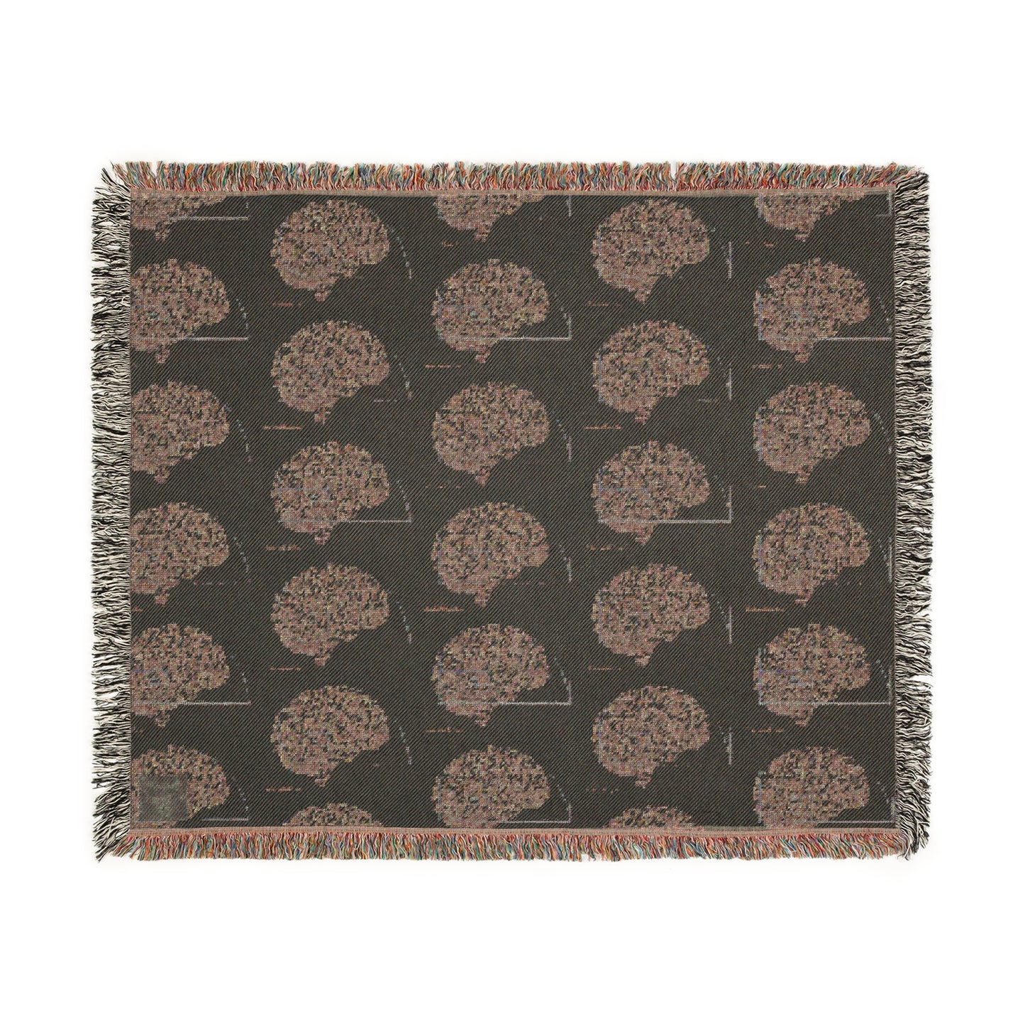 'Beautiful Mind' by  Nagihan Seymour  100% Cotton Cozy Blanket