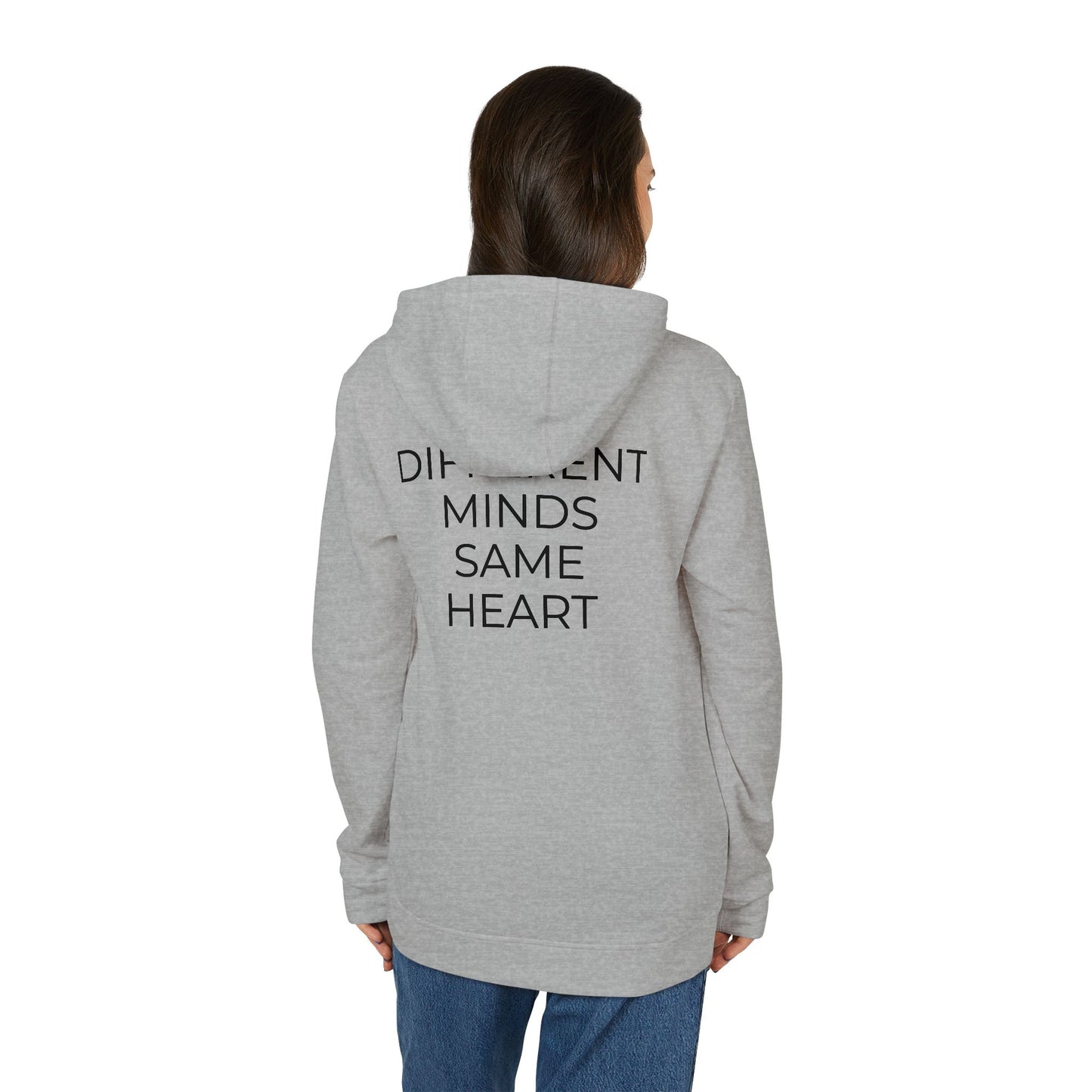 Adidas x Neurodivergent Synergy Unisex Fleece Hoodie - DIFFERENT MINDS SAME HEART