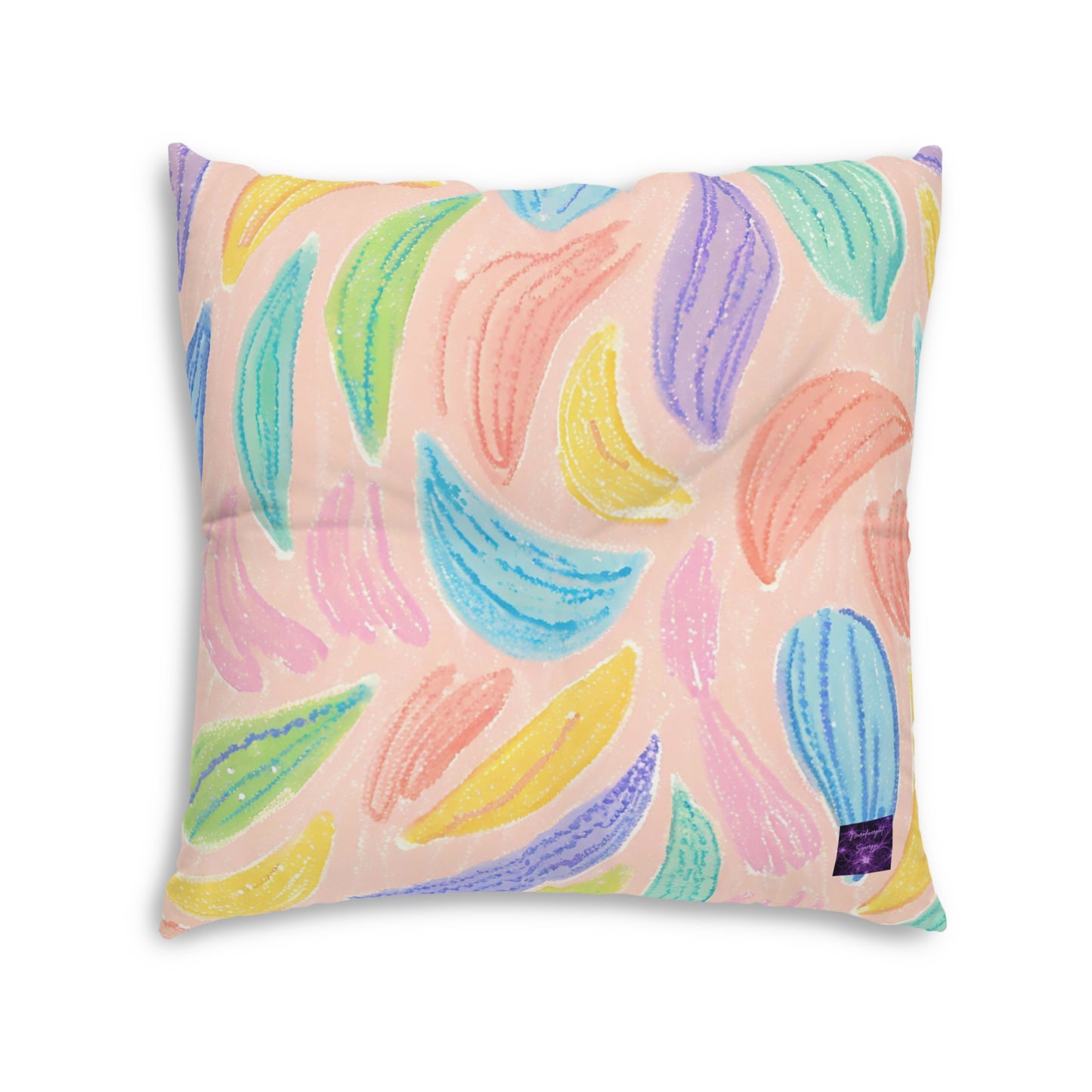 Pastels Tufted Floor Pillow