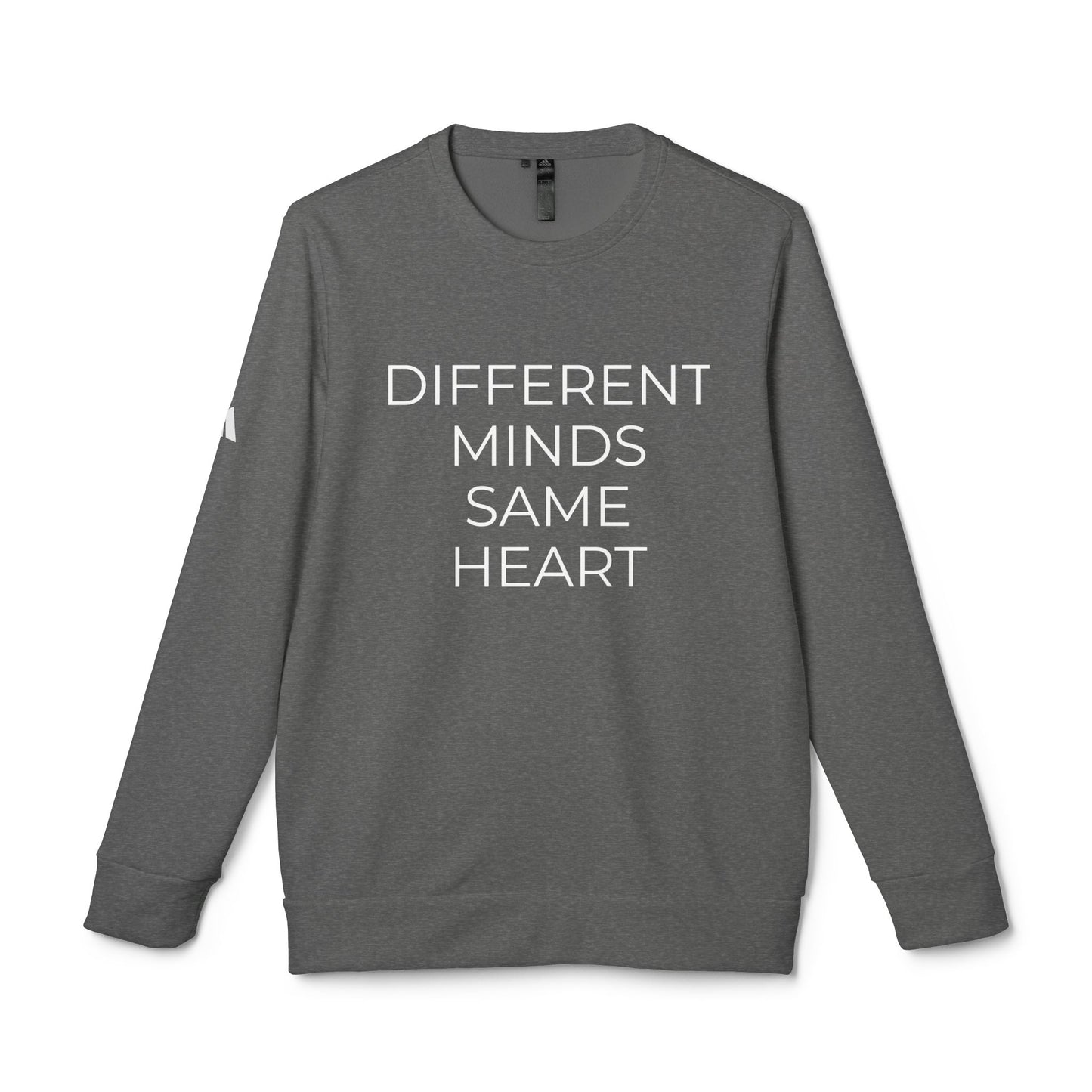 Adidas x Neurodivergent Synergy Unisex Crewneck Sweatshirt - DIFFERENT MINDS SAME HEART