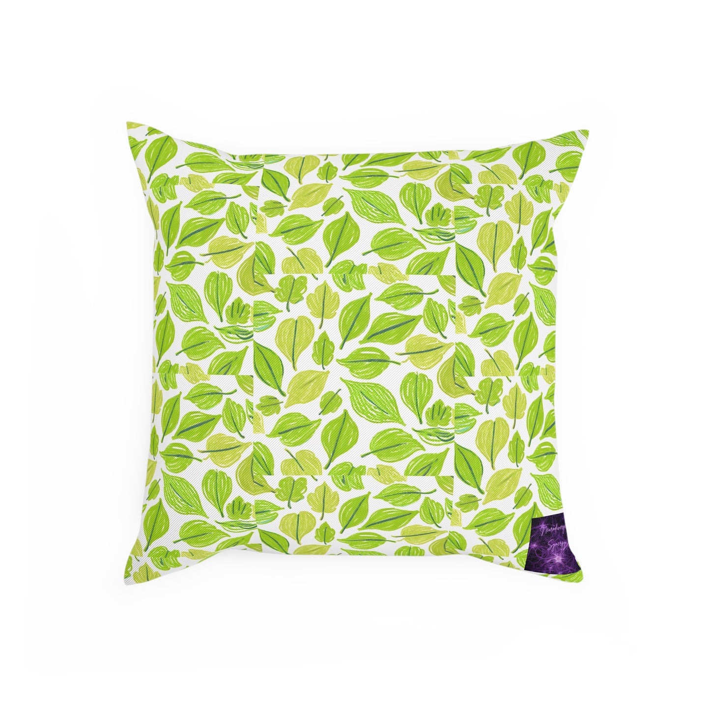 Green Leaves Eco-Friendly Pillow