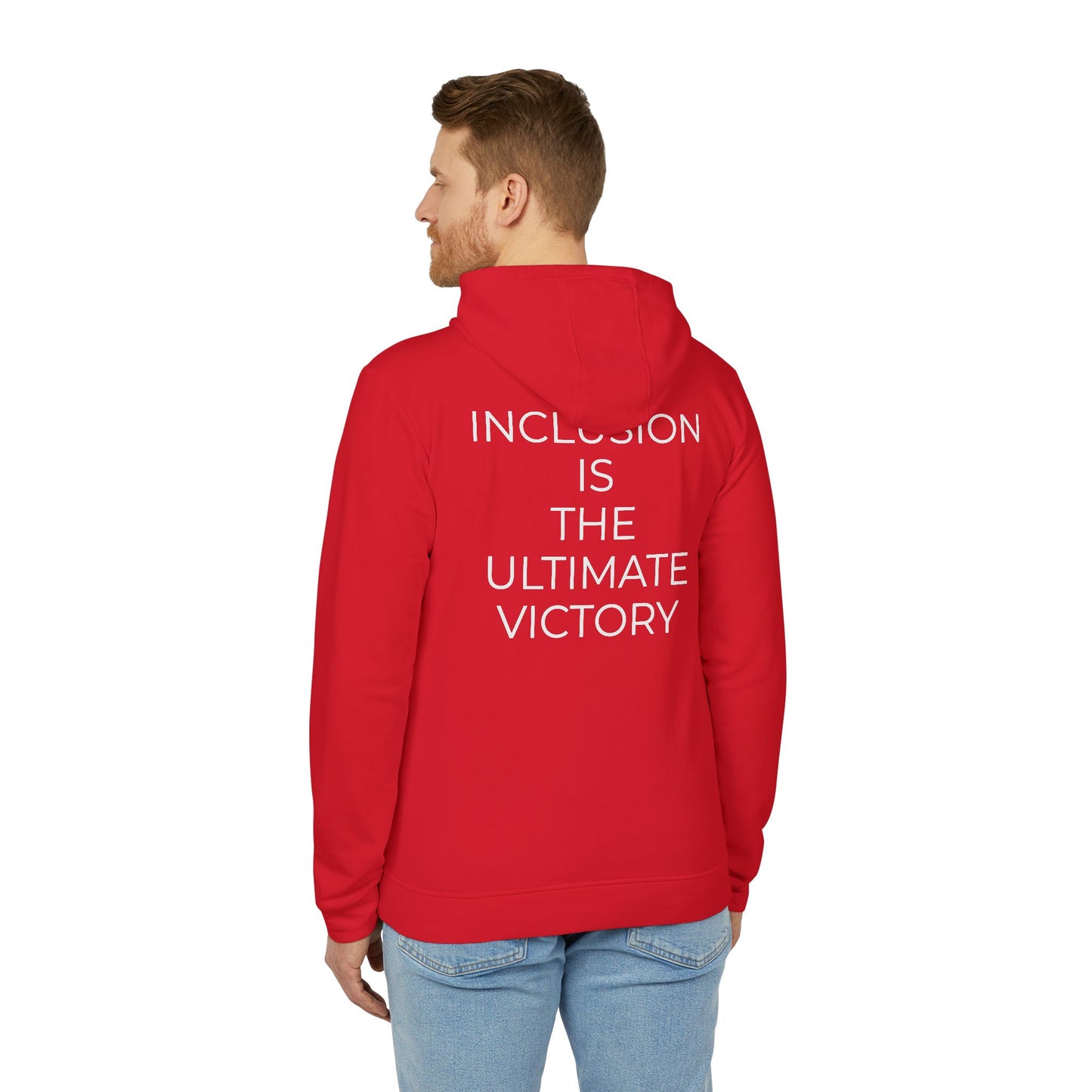 Adidas x Neurodivergent Synergy Unisex Fleece Hoodie - Inclusion is the Ultimate Victory