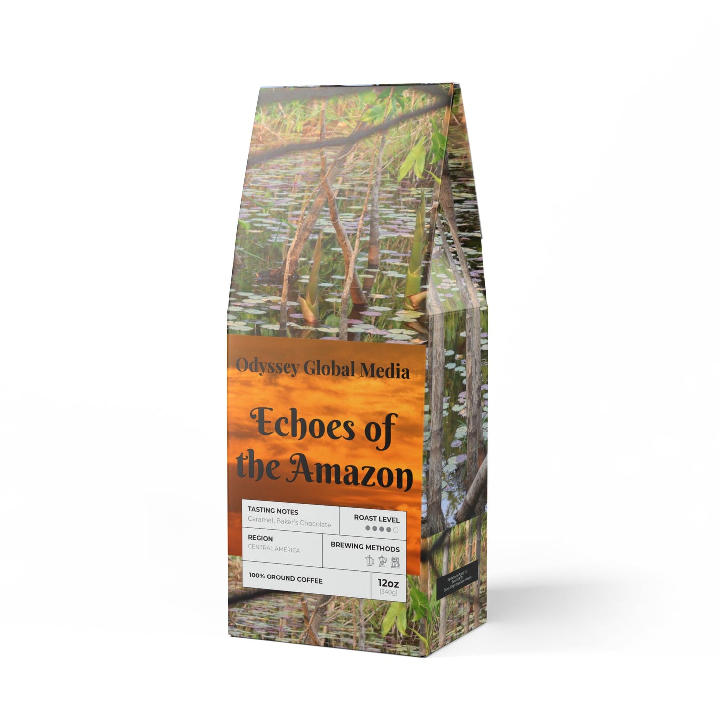 Echoes of the Amazon Flathead Valley Coffee Blend (Medium-Dark Roast)