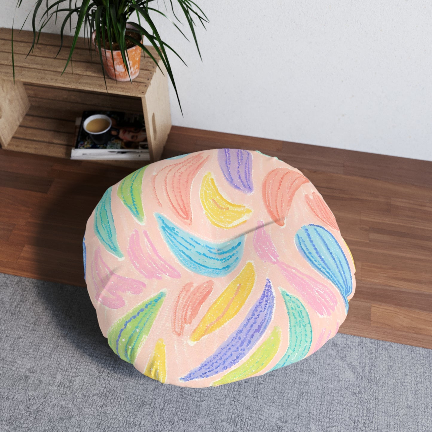 Pastels Tufted Floor Pillow