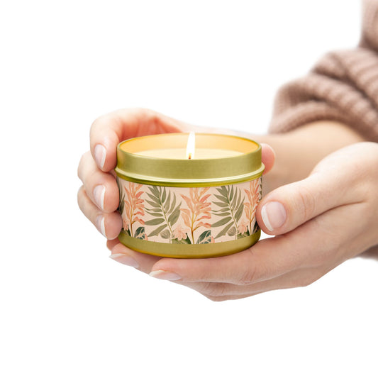 Nature's Aura Tin Candles