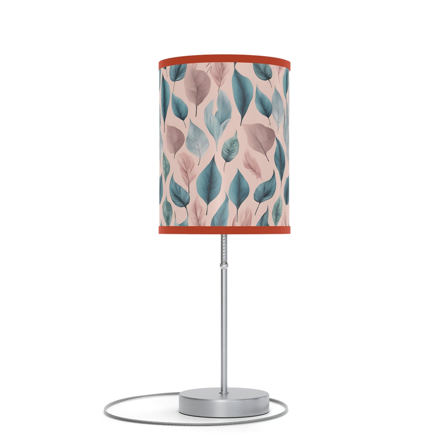 Verdant Blossom Brushstrokes Lamp on a Stand, US|CA plug