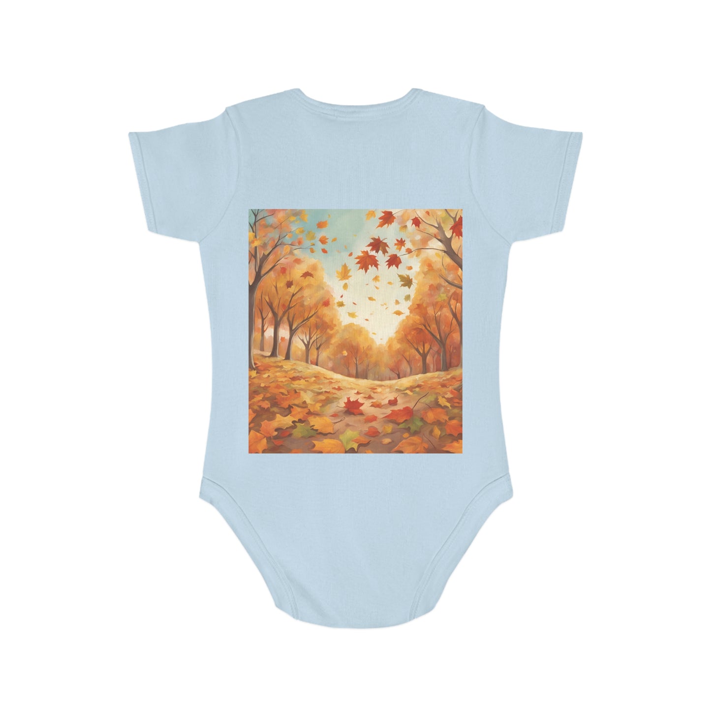 Autumn x Anum Short Sleeve Baby Bodysuit