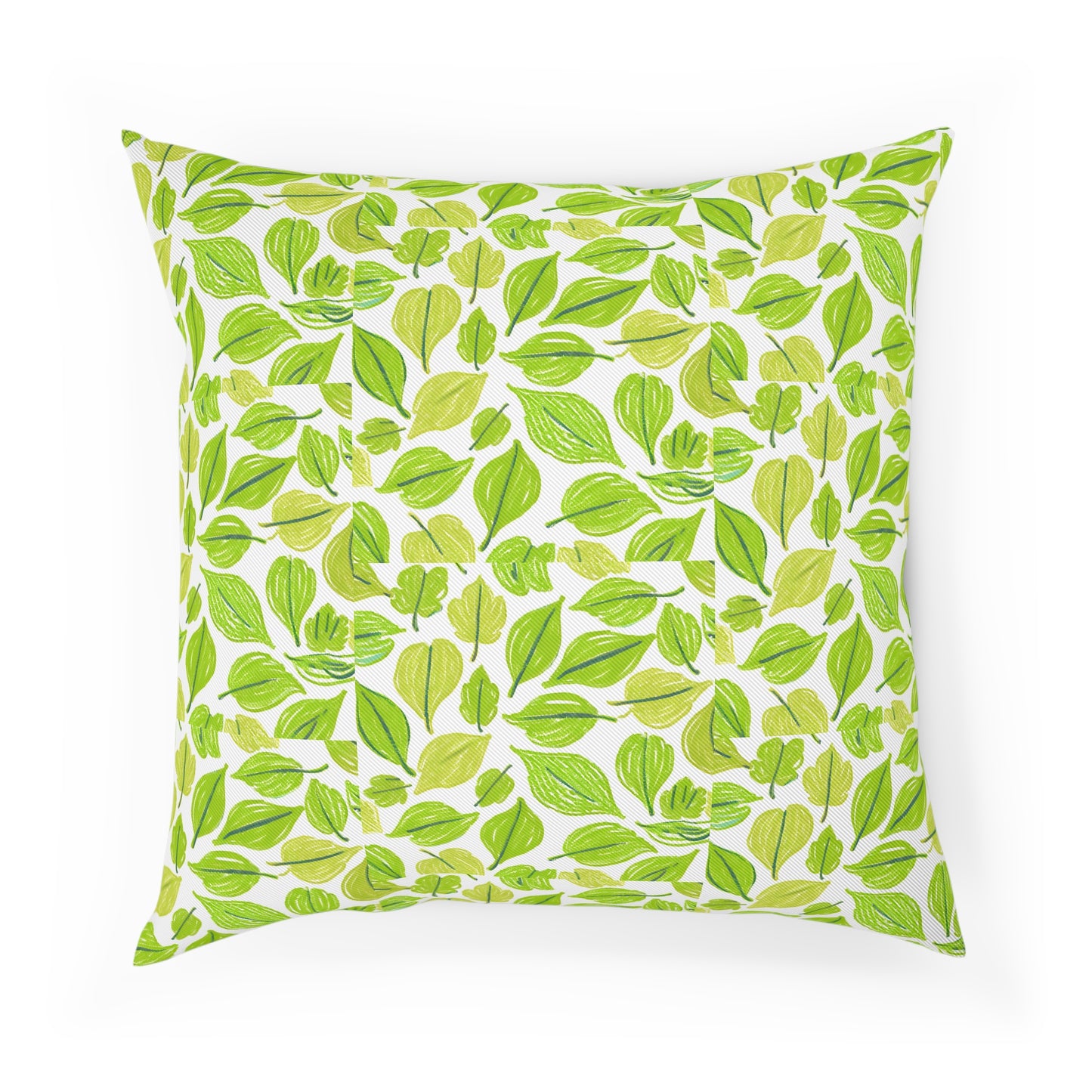 Green Leaves Eco-Friendly Pillow