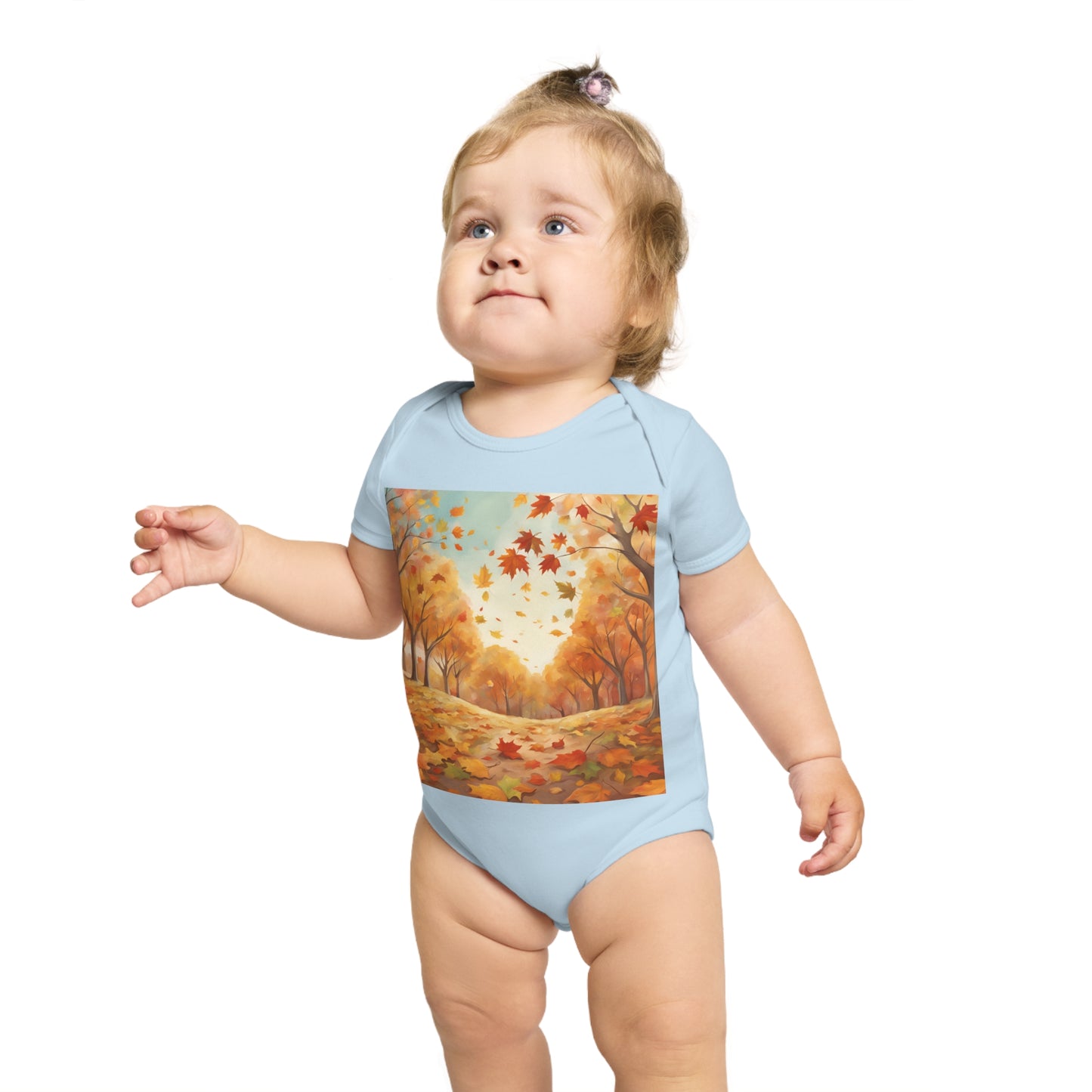 Autumn x Anum Short Sleeve Baby Bodysuit