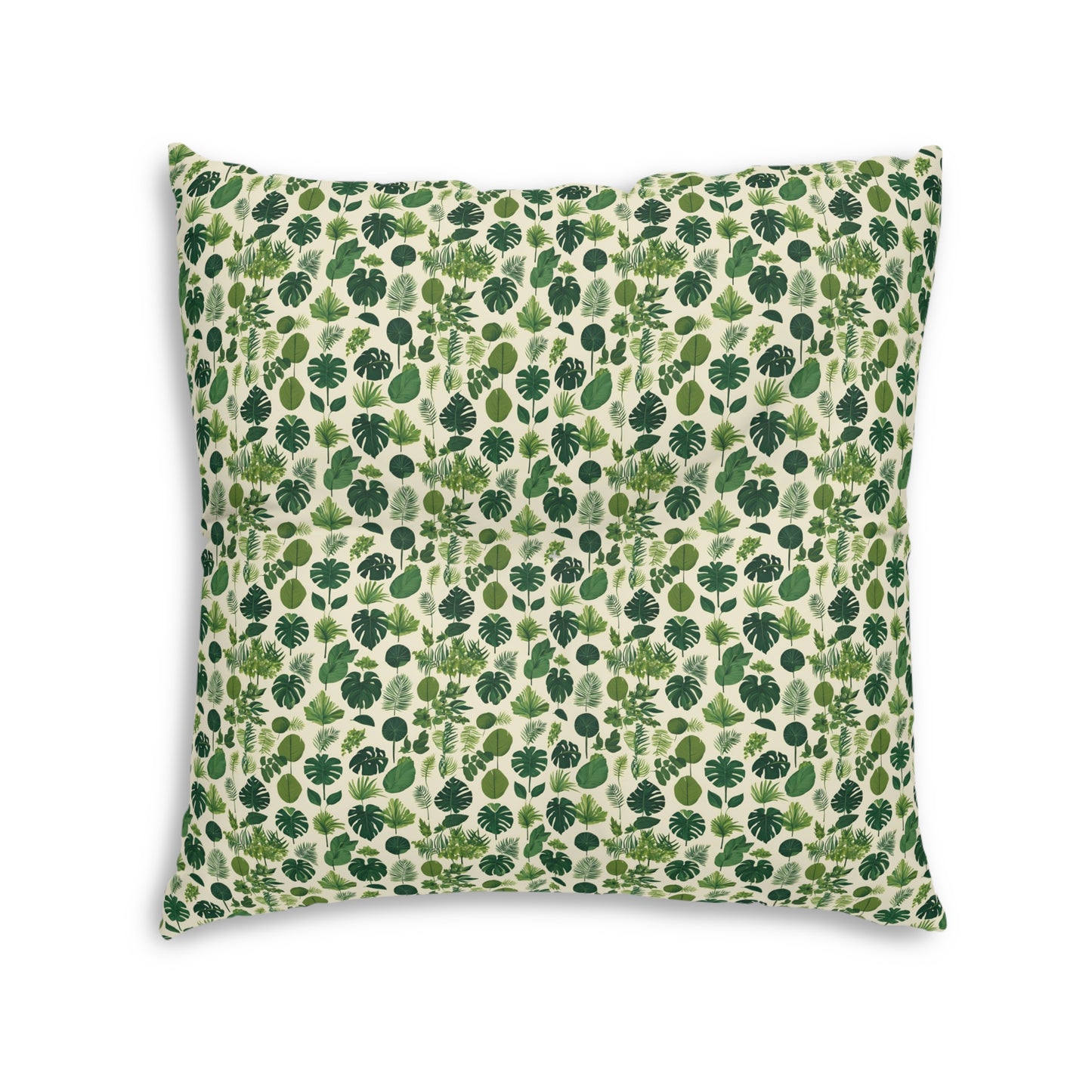 Botanical Bliss Round Tufted Floor Pillow