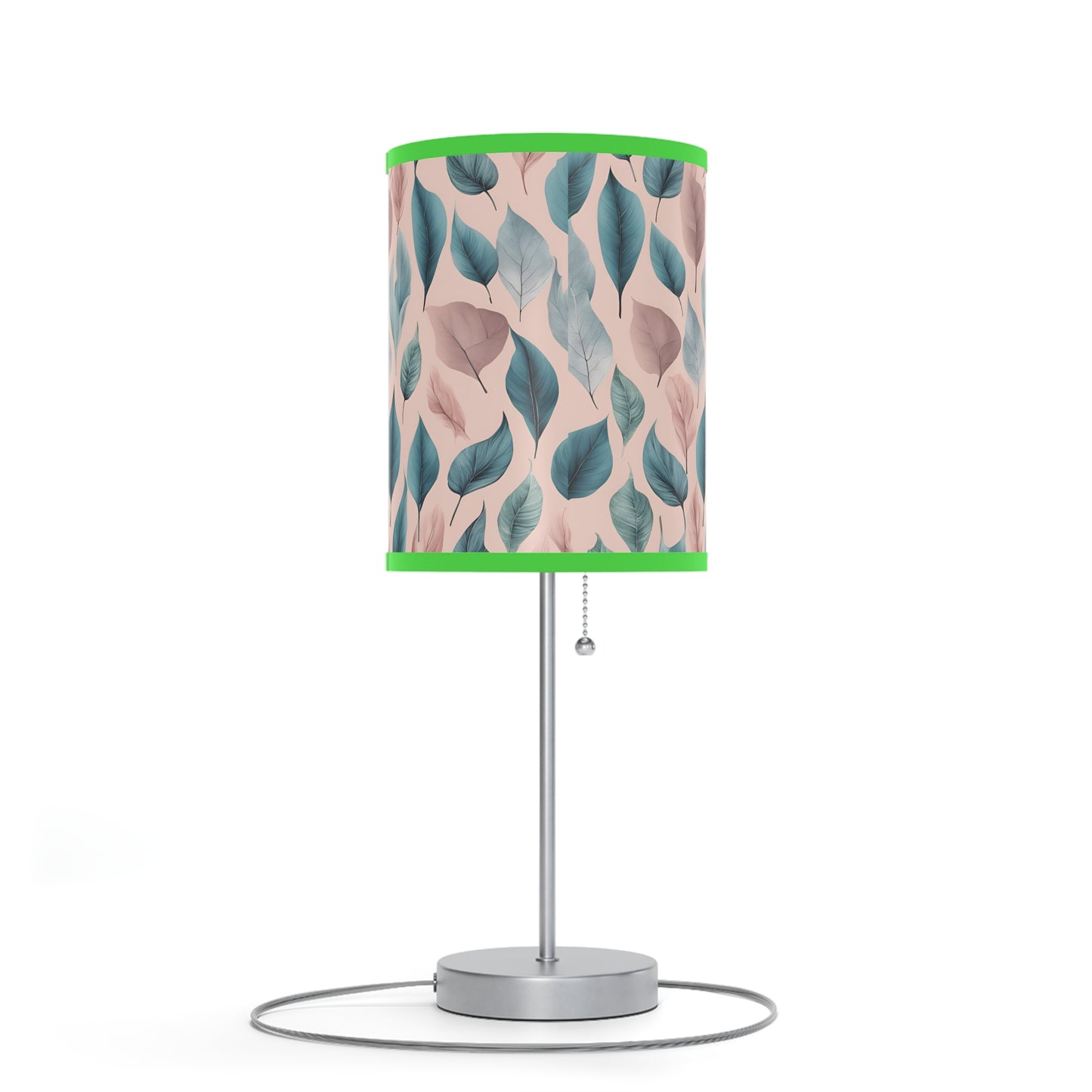 Verdant Blossom Brushstrokes Lamp on a Stand, US|CA plug