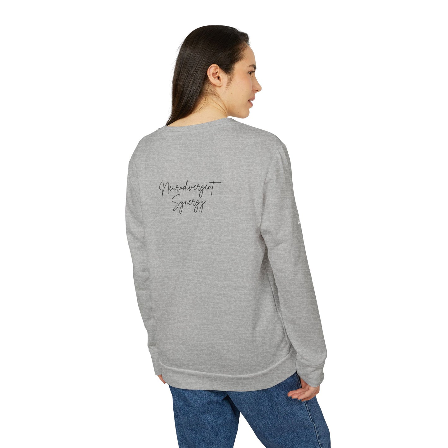 Adidas x Neurodivergent Synergy Unisex Crewneck Sweatshirt - EVERY MIND MATTERS JOIN THE TEAM