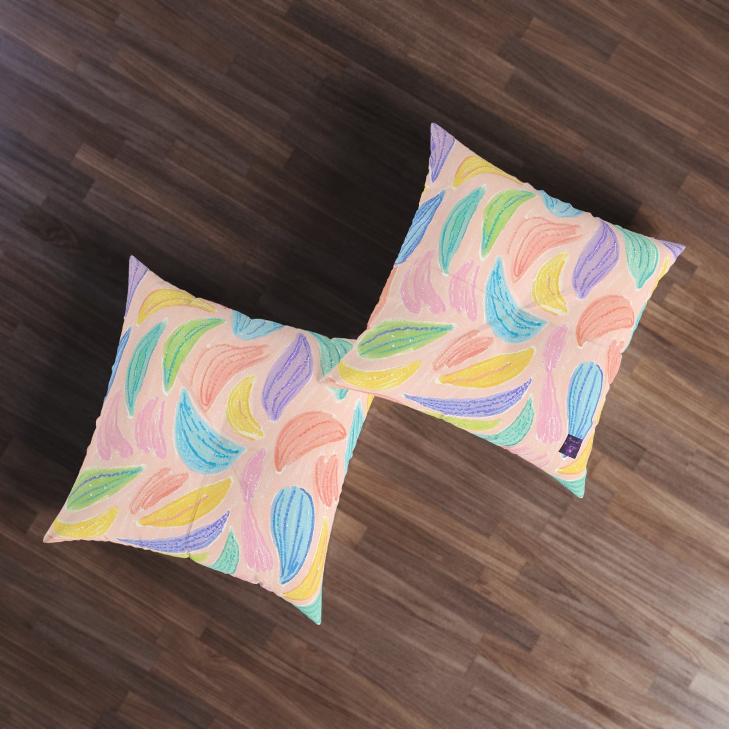 Pastels Tufted Floor Pillow