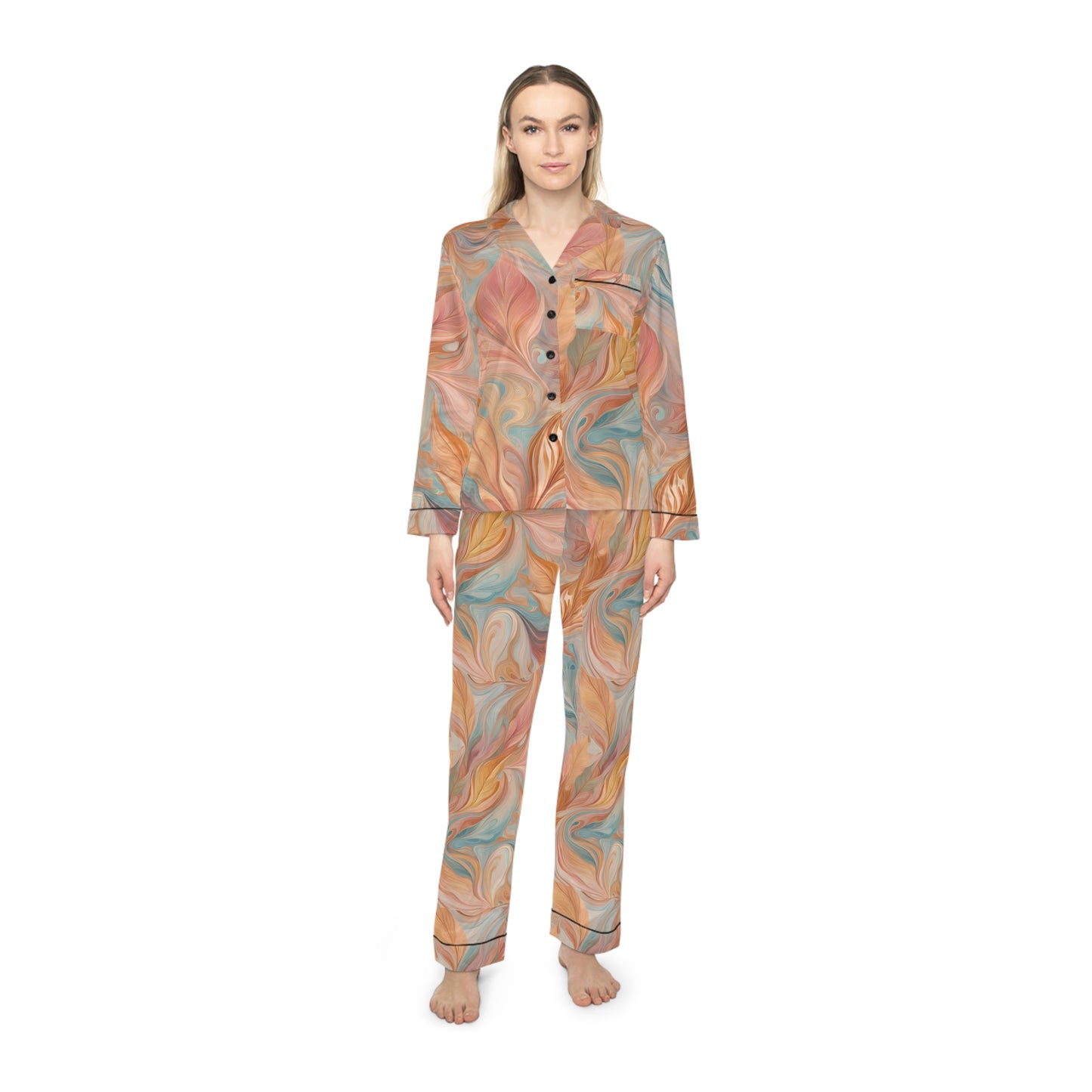 Autumn x Anum Women's Satin Pajamas