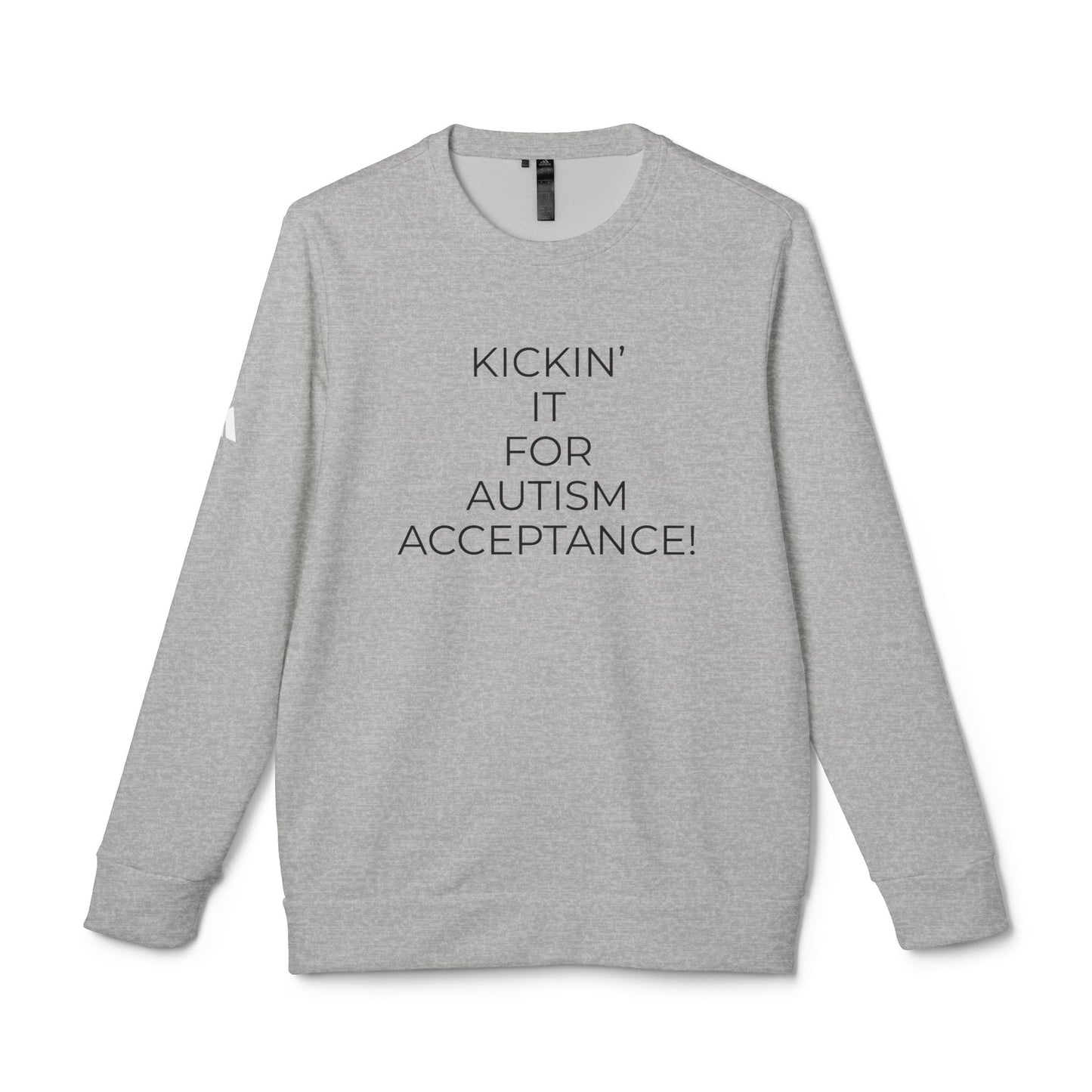 Adidas x Neurodivergent Synergy Unisex Crewneck Sweatshirt - KICKIN’ IT FOR AUTISM ACCEPTANCE!