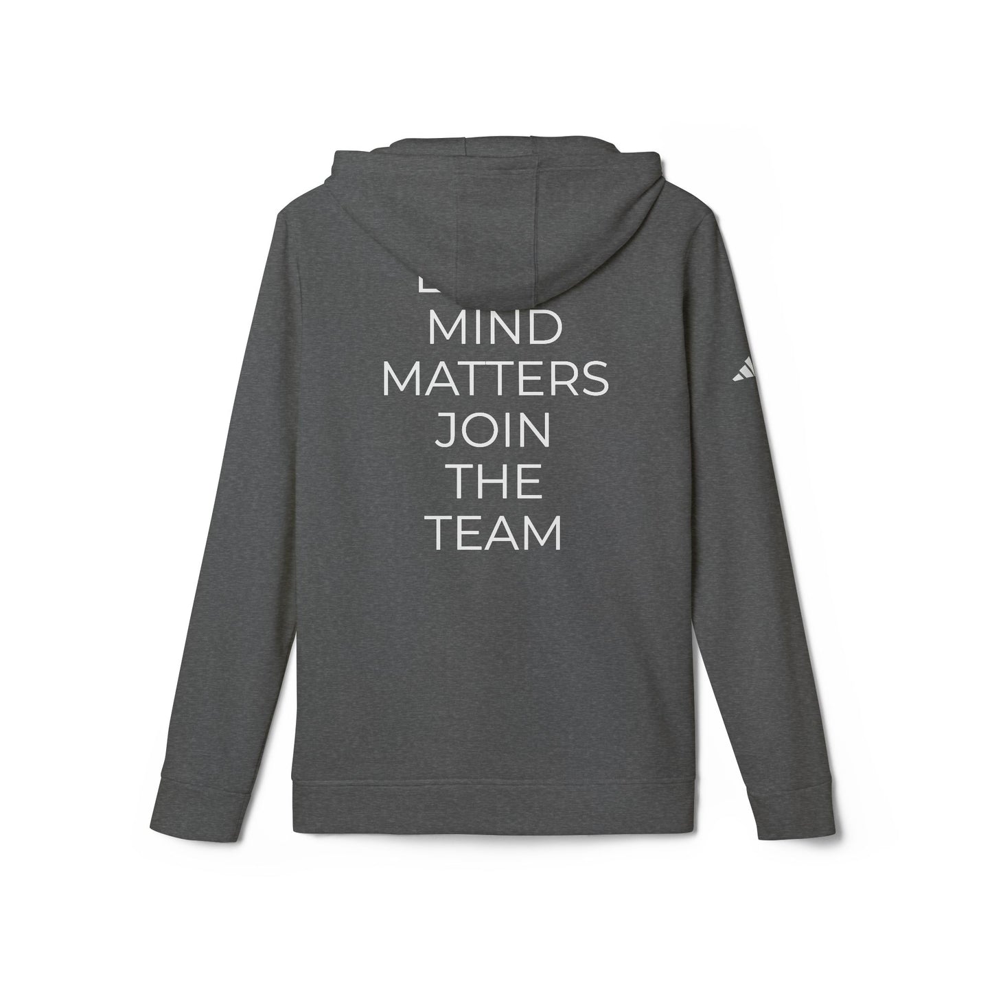 Adidas x Neurodivergent Synergy Unisex Fleece Hoodie - EVERY MIND MATTERS JOIN THE TEAM