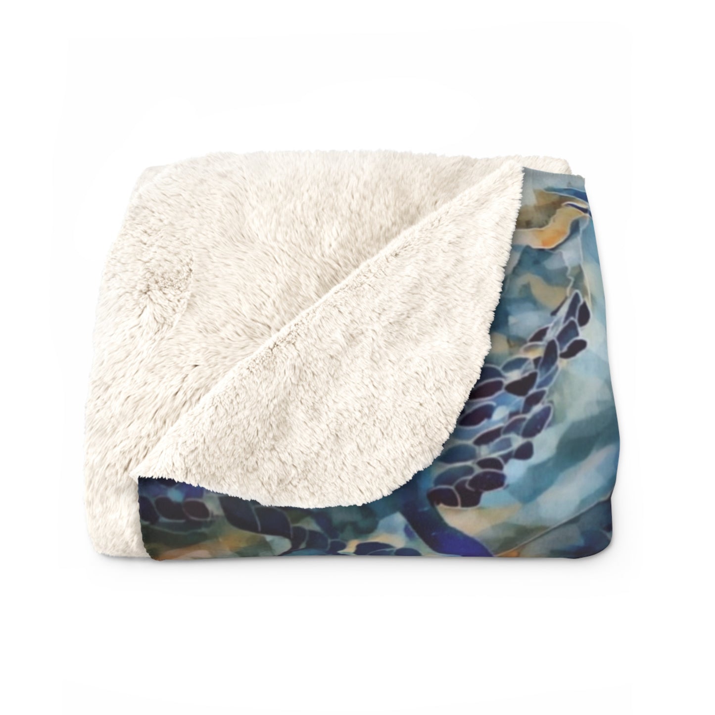 Liminal Light 1 by Helena Barbagelata Sherpa Fleece Blanket